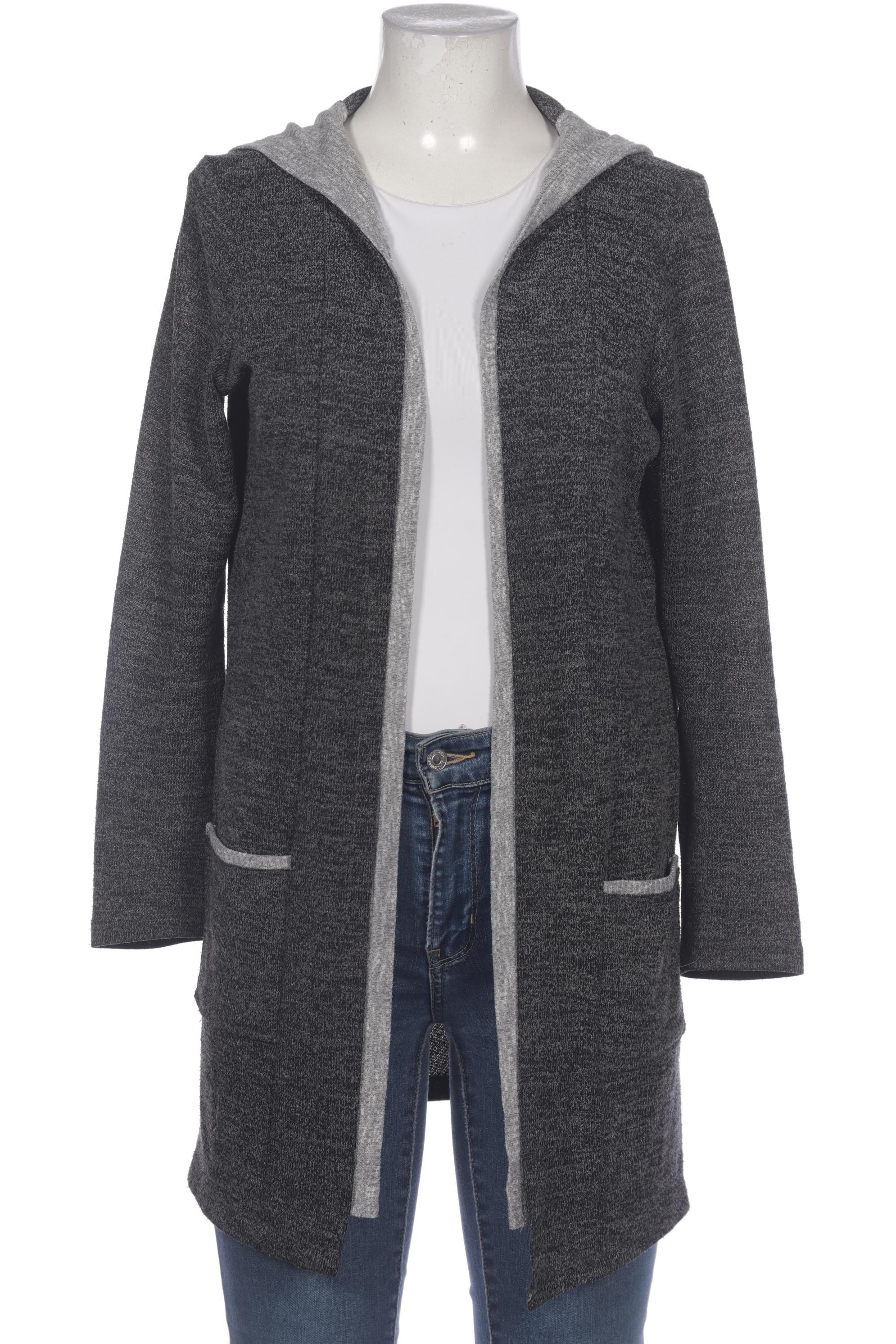 

edc by Esprit Damen Strickjacke, grau, Gr. 38
