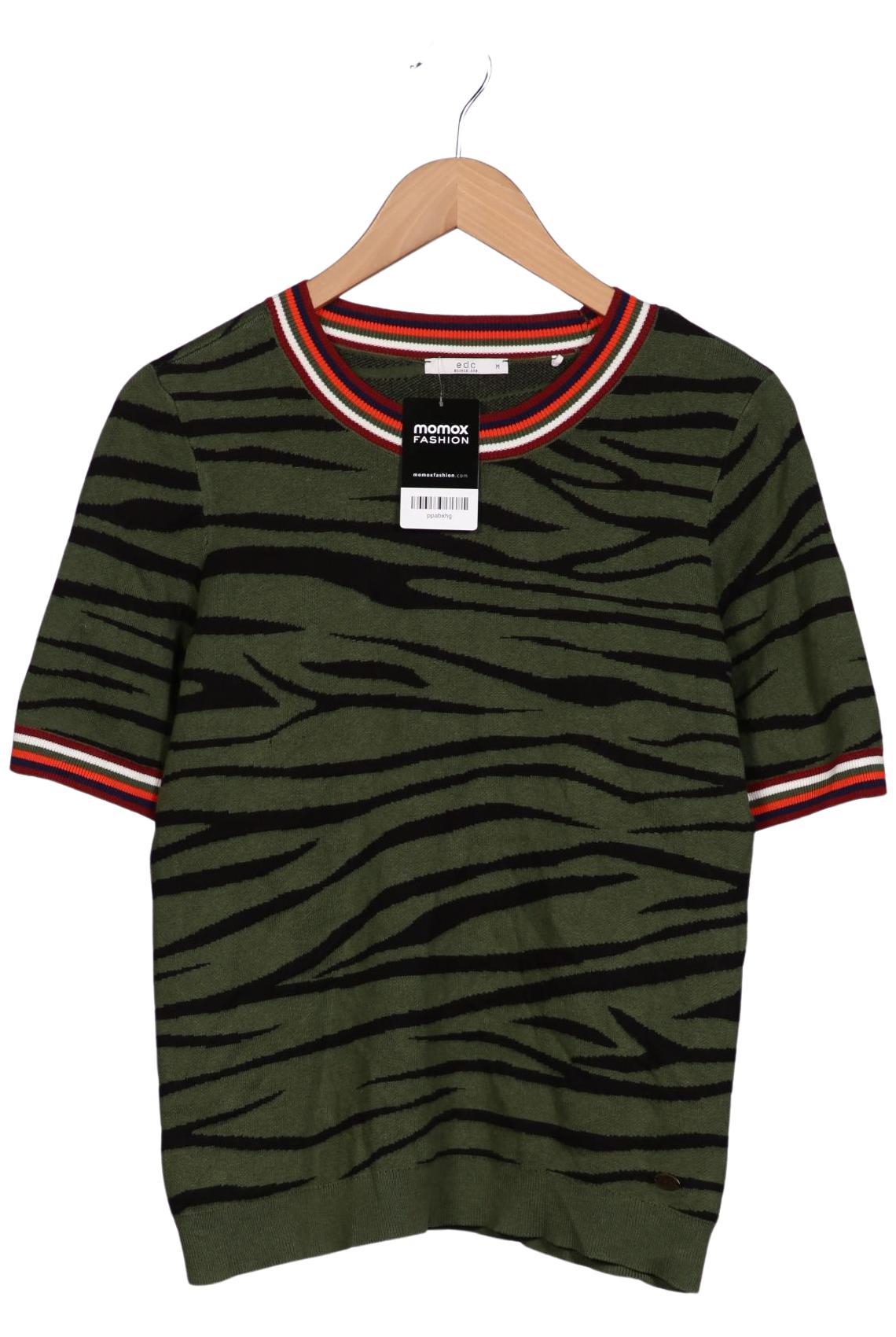 

edc by Esprit Damen Pullover, grün, Gr. 38