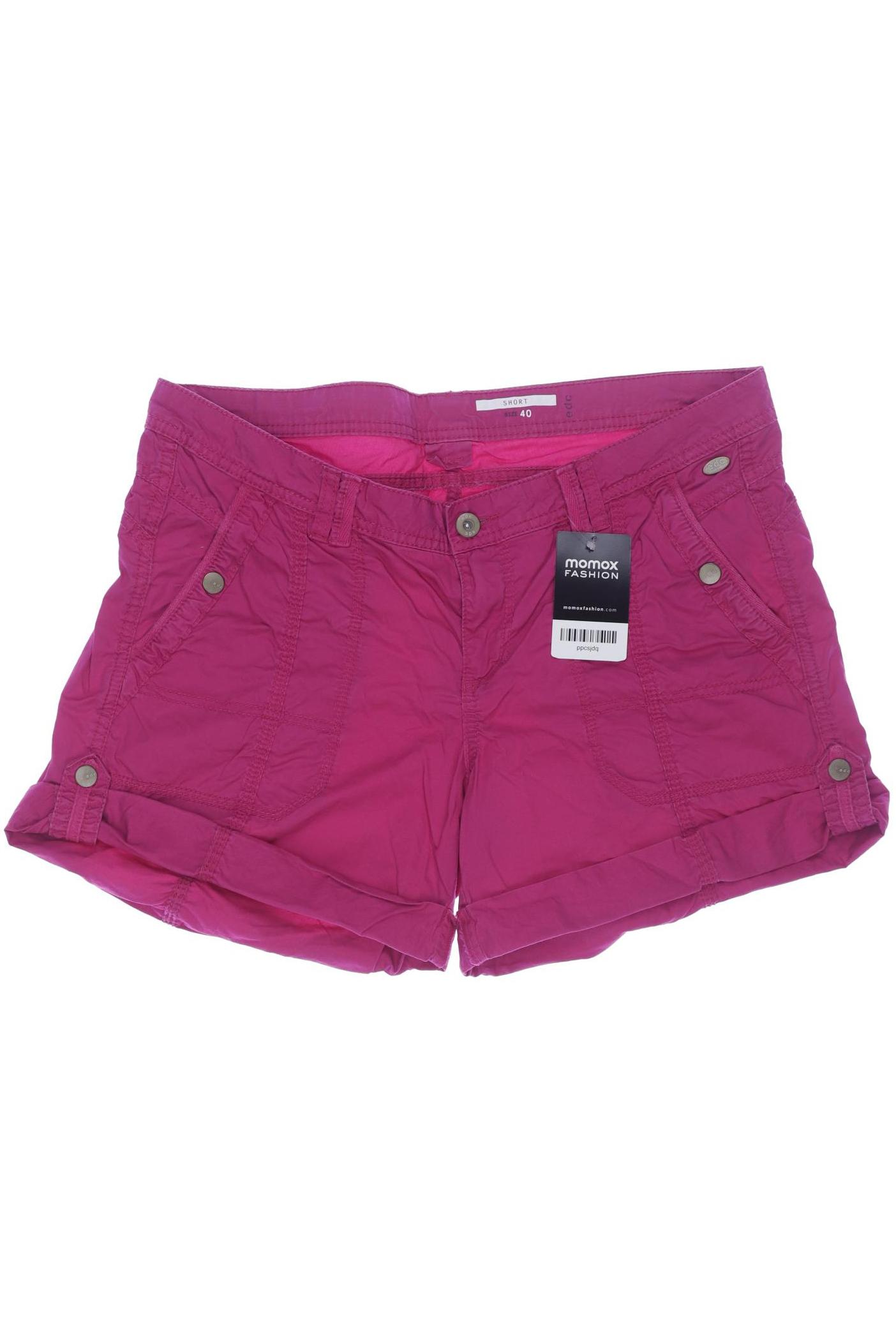 

edc by Esprit Damen Shorts, pink, Gr. 40