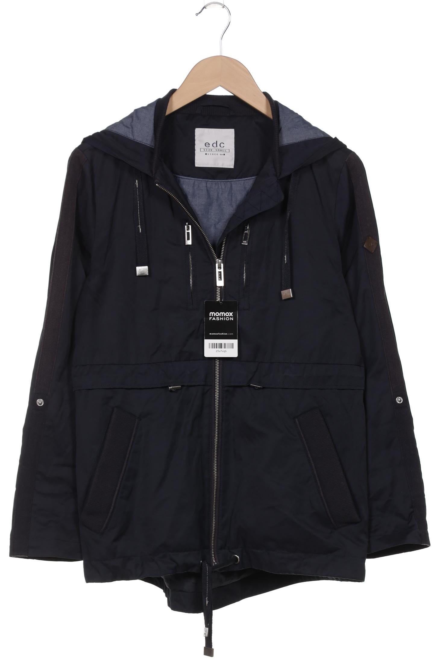 

edc by Esprit Damen Mantel, marineblau, Gr. 36