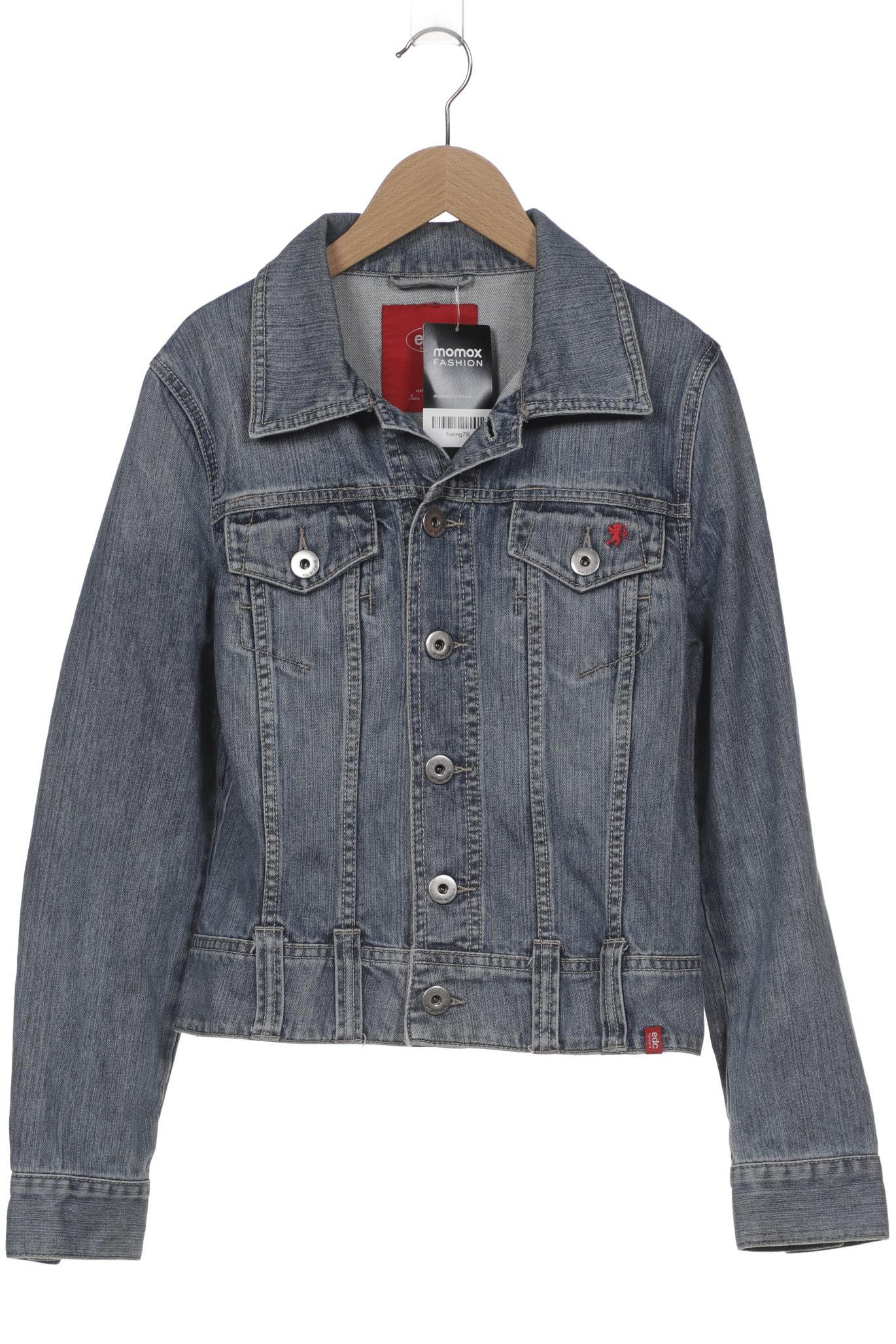 

edc by Esprit Damen Jacke, blau, Gr. 42