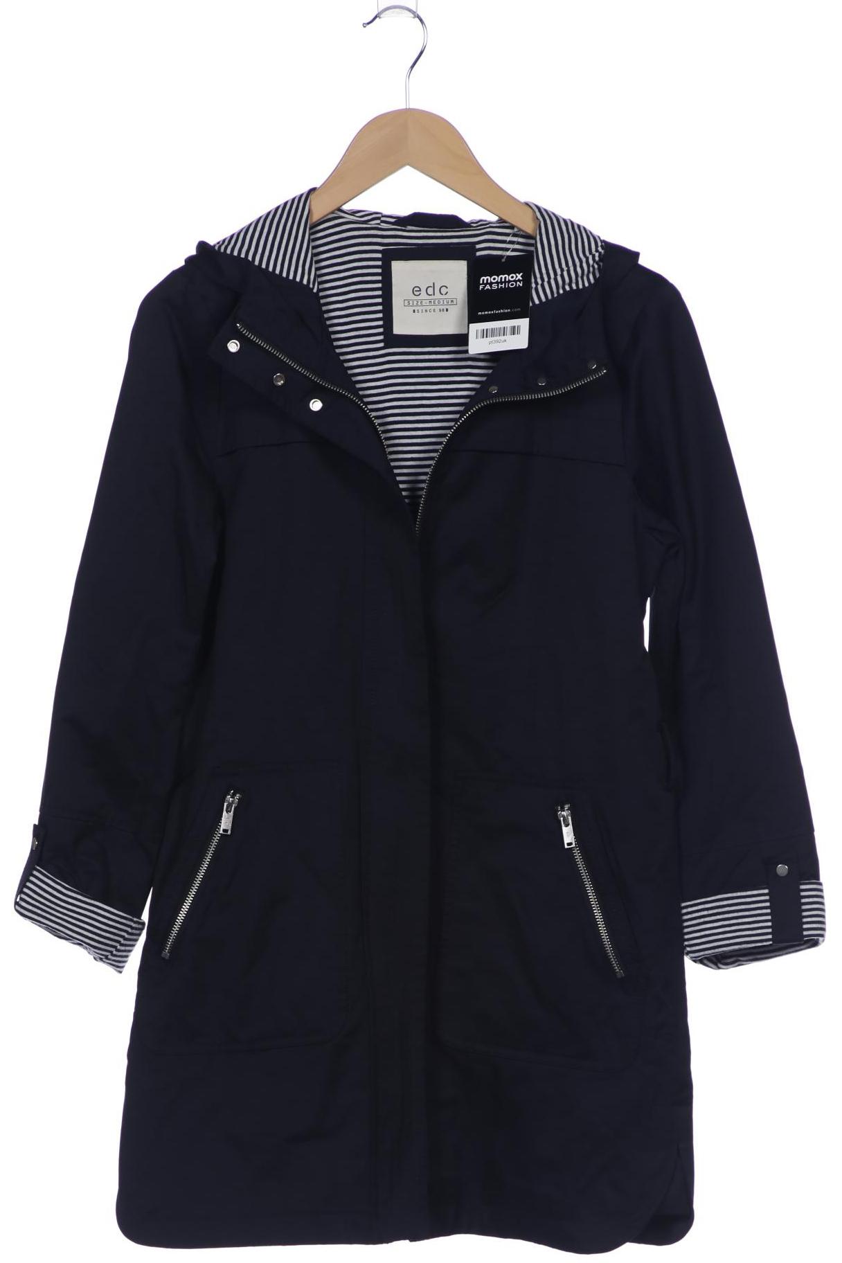 

edc by Esprit Damen Mantel, marineblau, Gr. 38