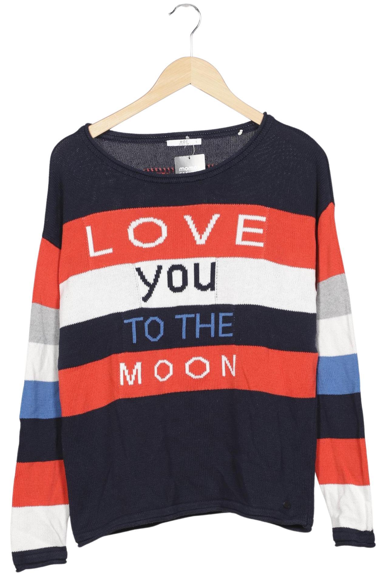 

edc by Esprit Damen Pullover, mehrfarbig, Gr. 42