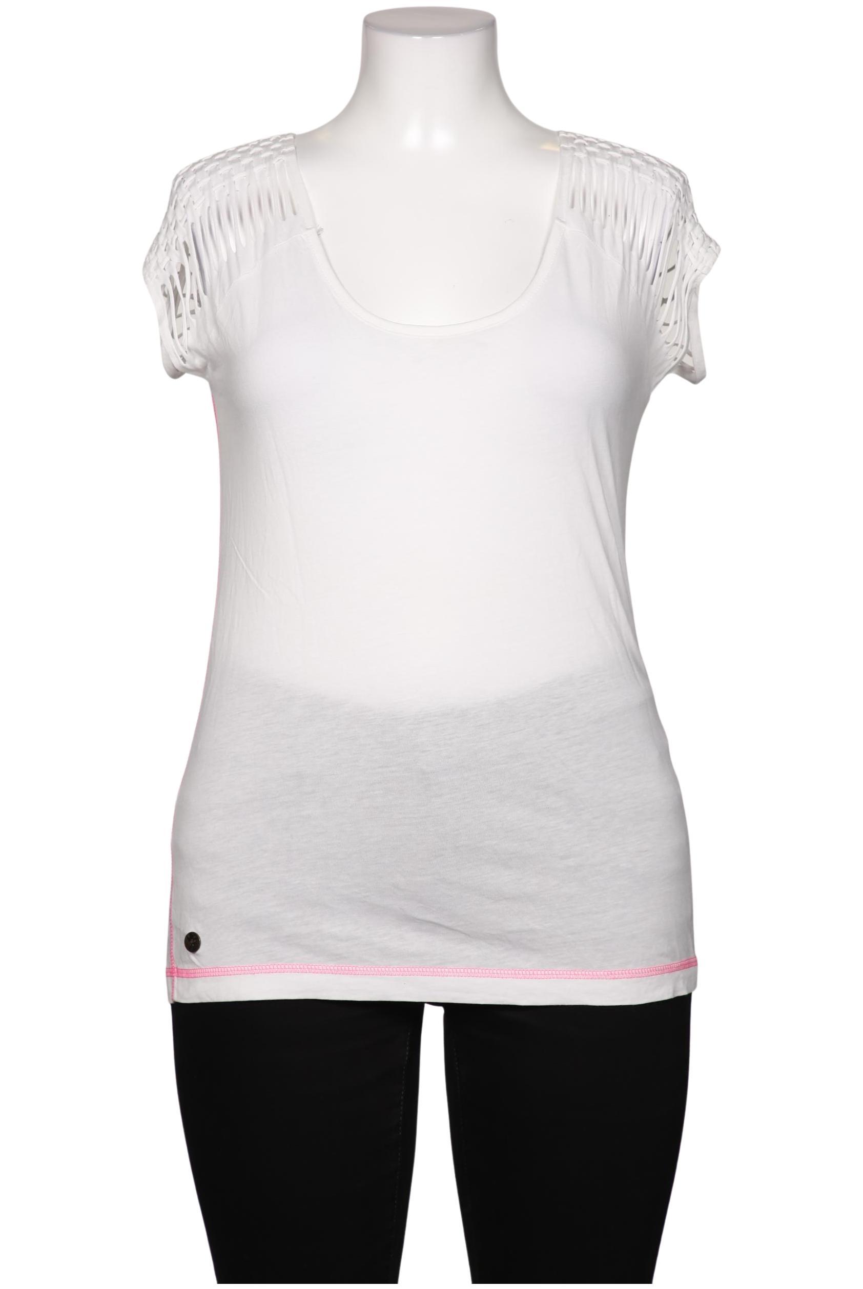 

edc by Esprit Damen T-Shirt, weiß, Gr. 44