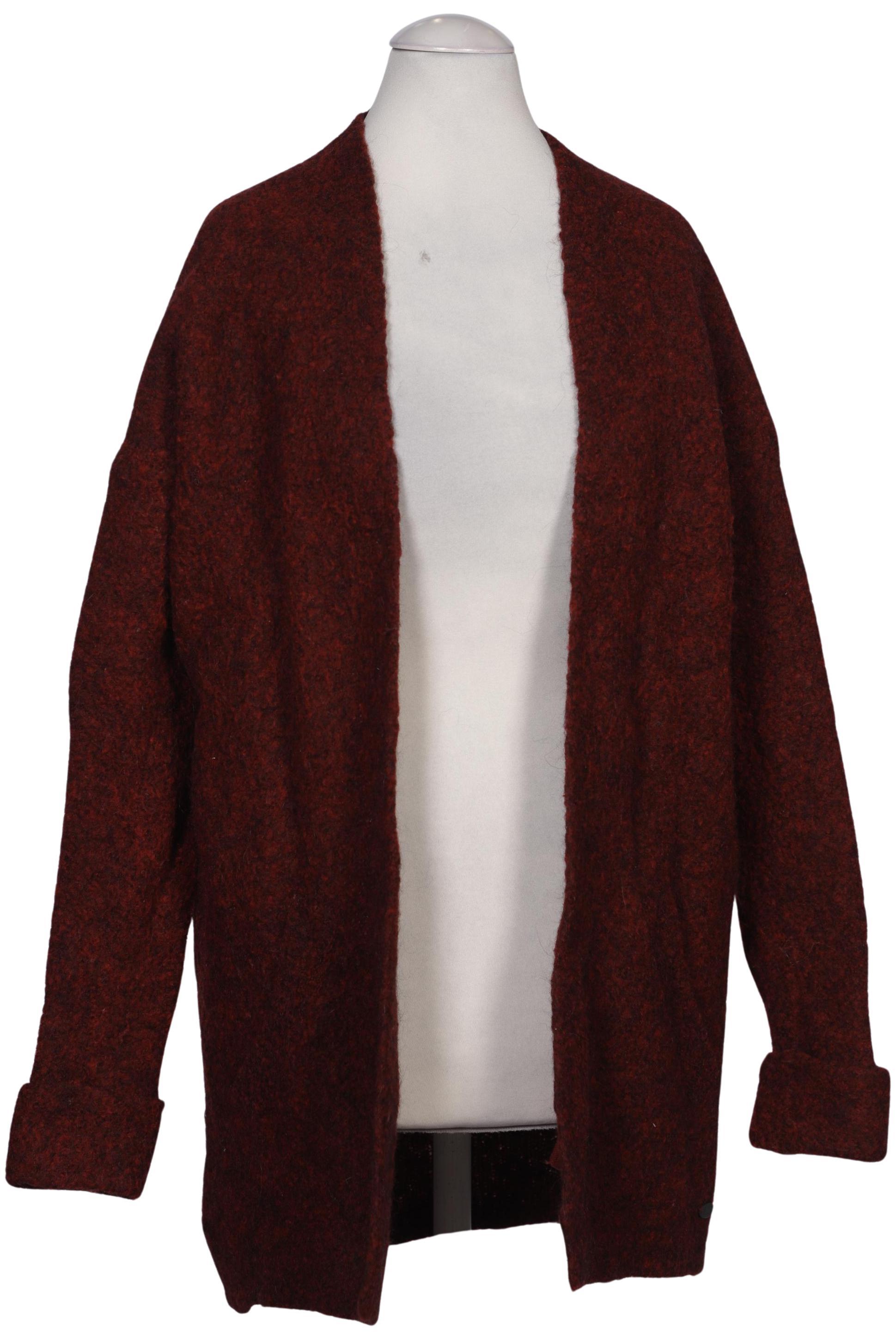 

edc by Esprit Damen Strickjacke, rot, Gr. 34