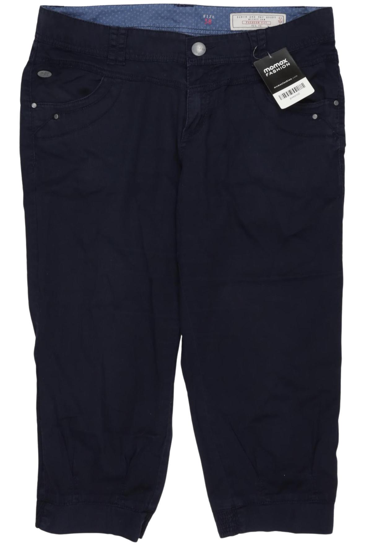 

edc by Esprit Damen Stoffhose, marineblau, Gr. 38