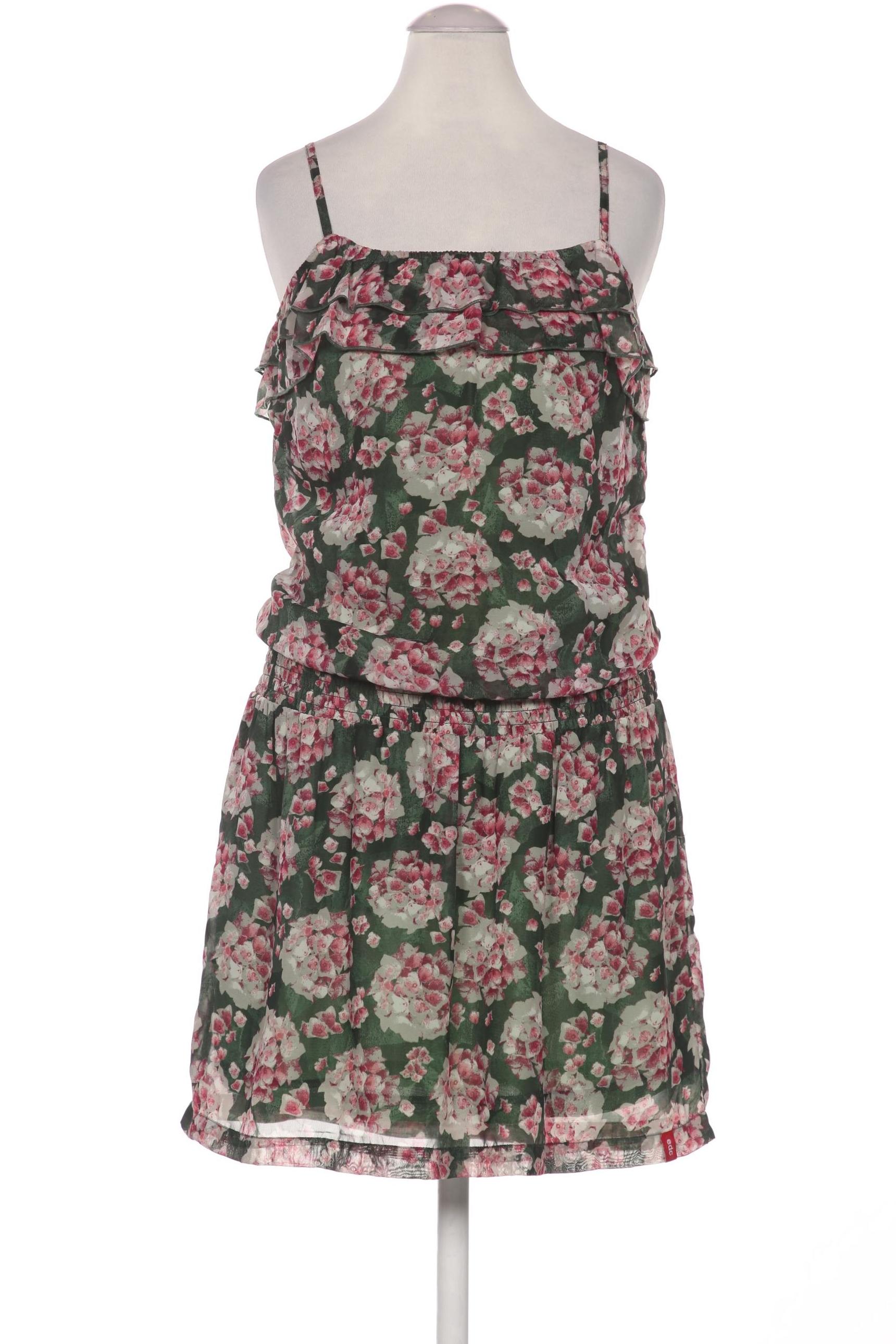 

edc by Esprit Damen Kleid, grün, Gr. 30