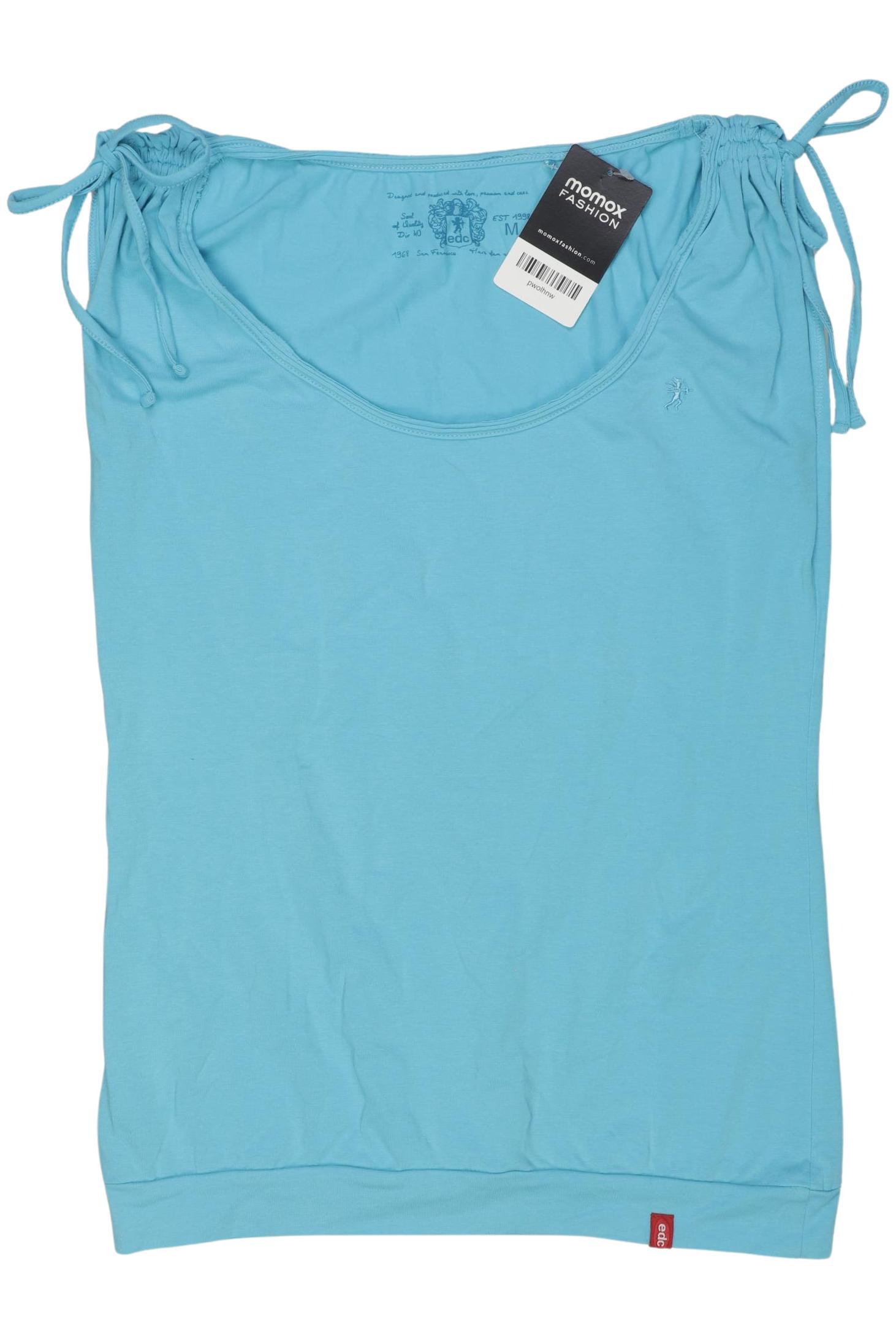 

edc by Esprit Damen Top, blau, Gr. 38
