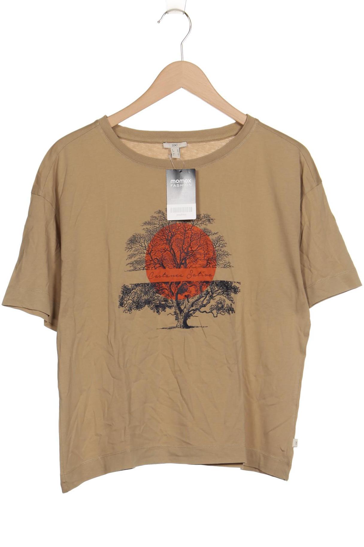 

edc by Esprit Damen T-Shirt, beige, Gr. 38