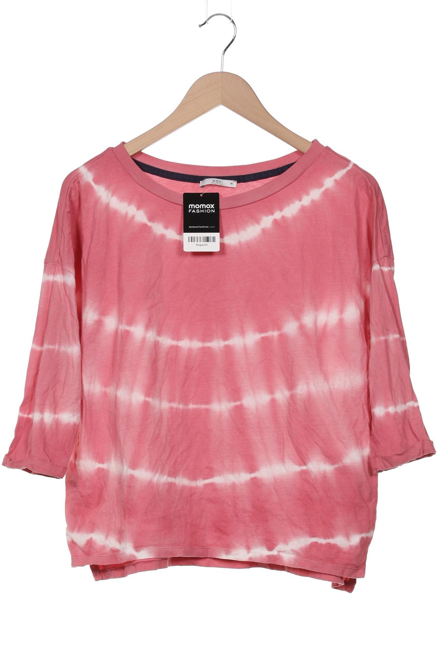 

edc by Esprit Damen Langarmshirt, pink, Gr. 38