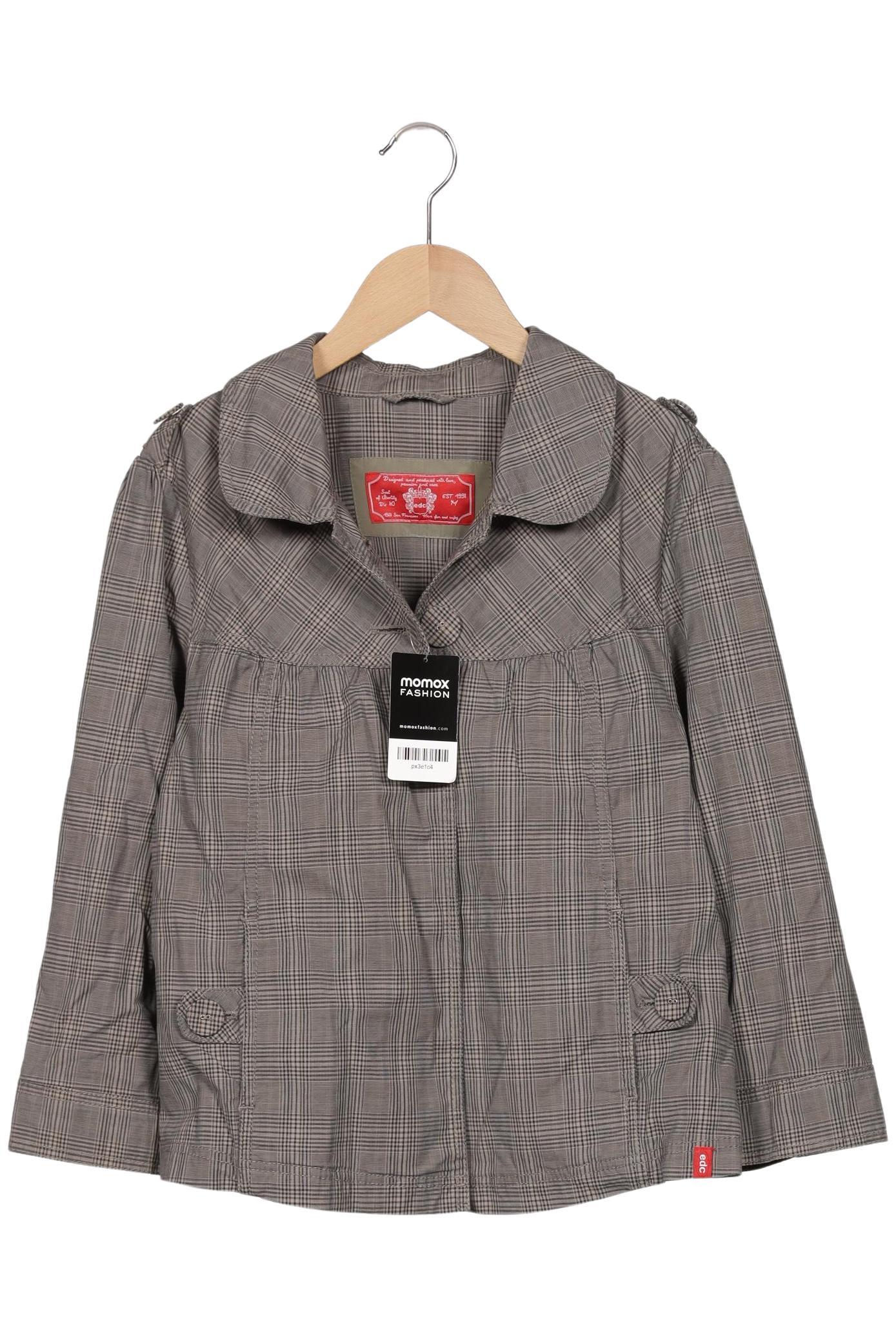 

edc by Esprit Damen Jacke, grau, Gr. 40