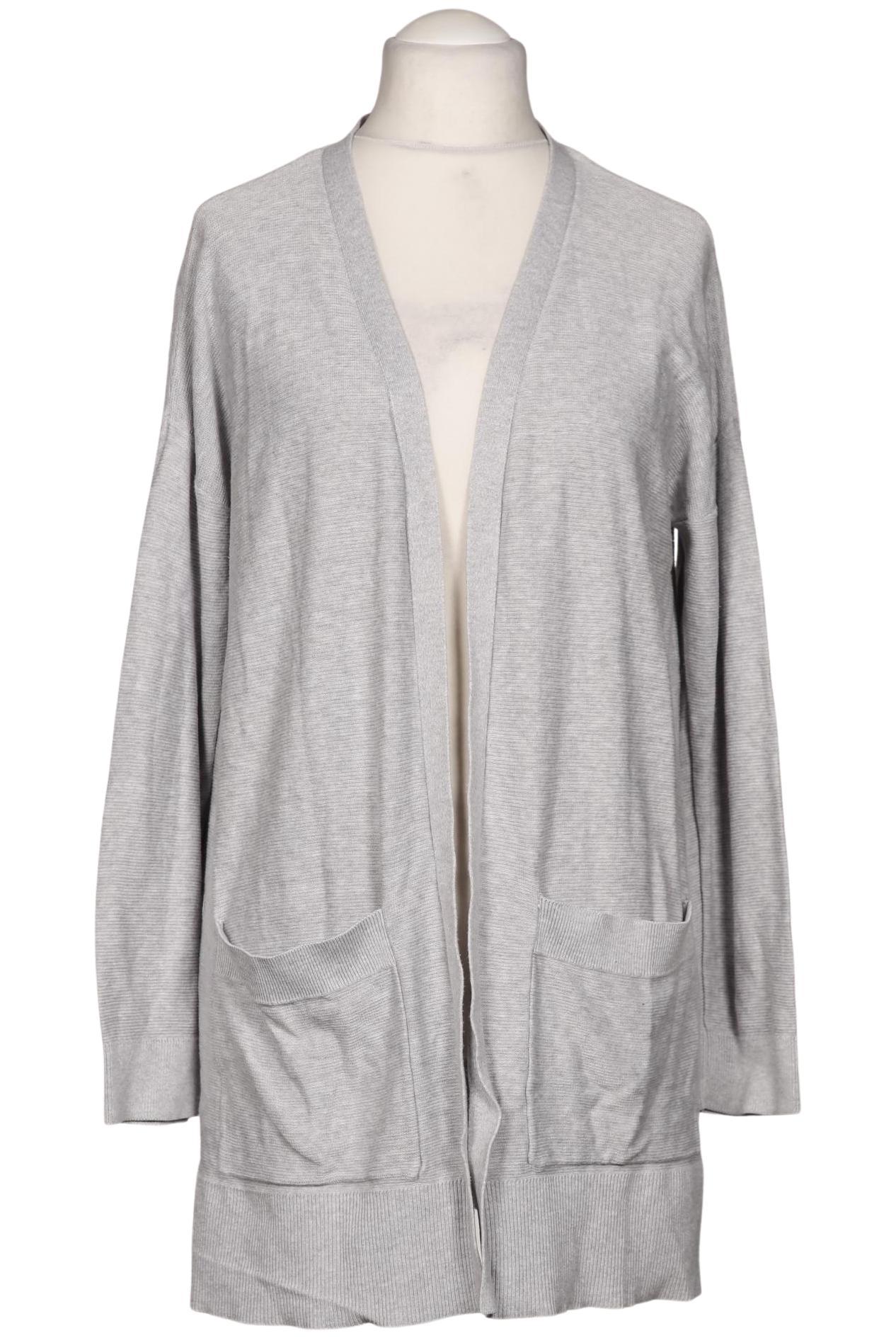 

edc by Esprit Damen Strickjacke, grau, Gr. 44