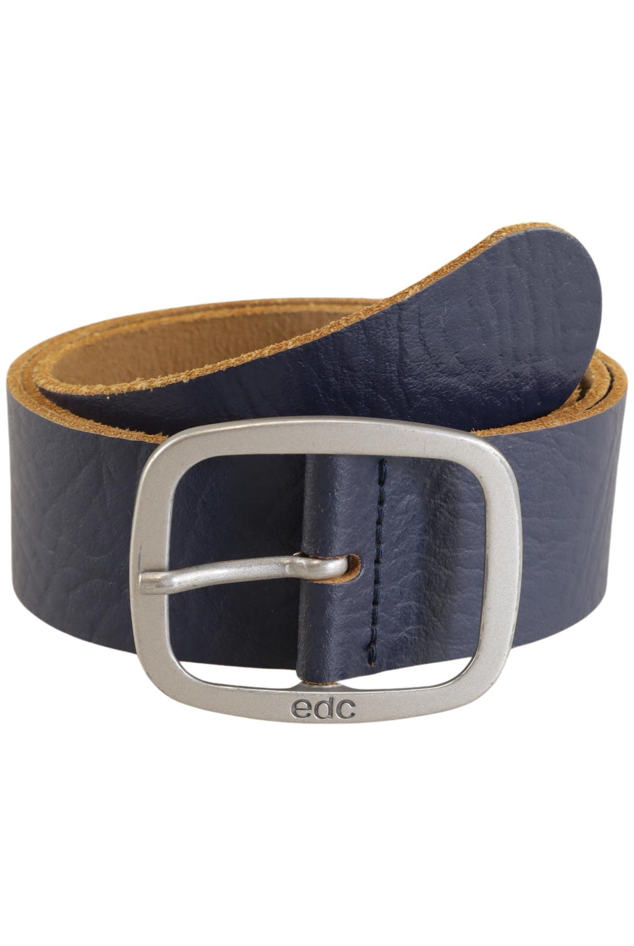

edc by Esprit Damen Gürtel, marineblau, Gr. 80