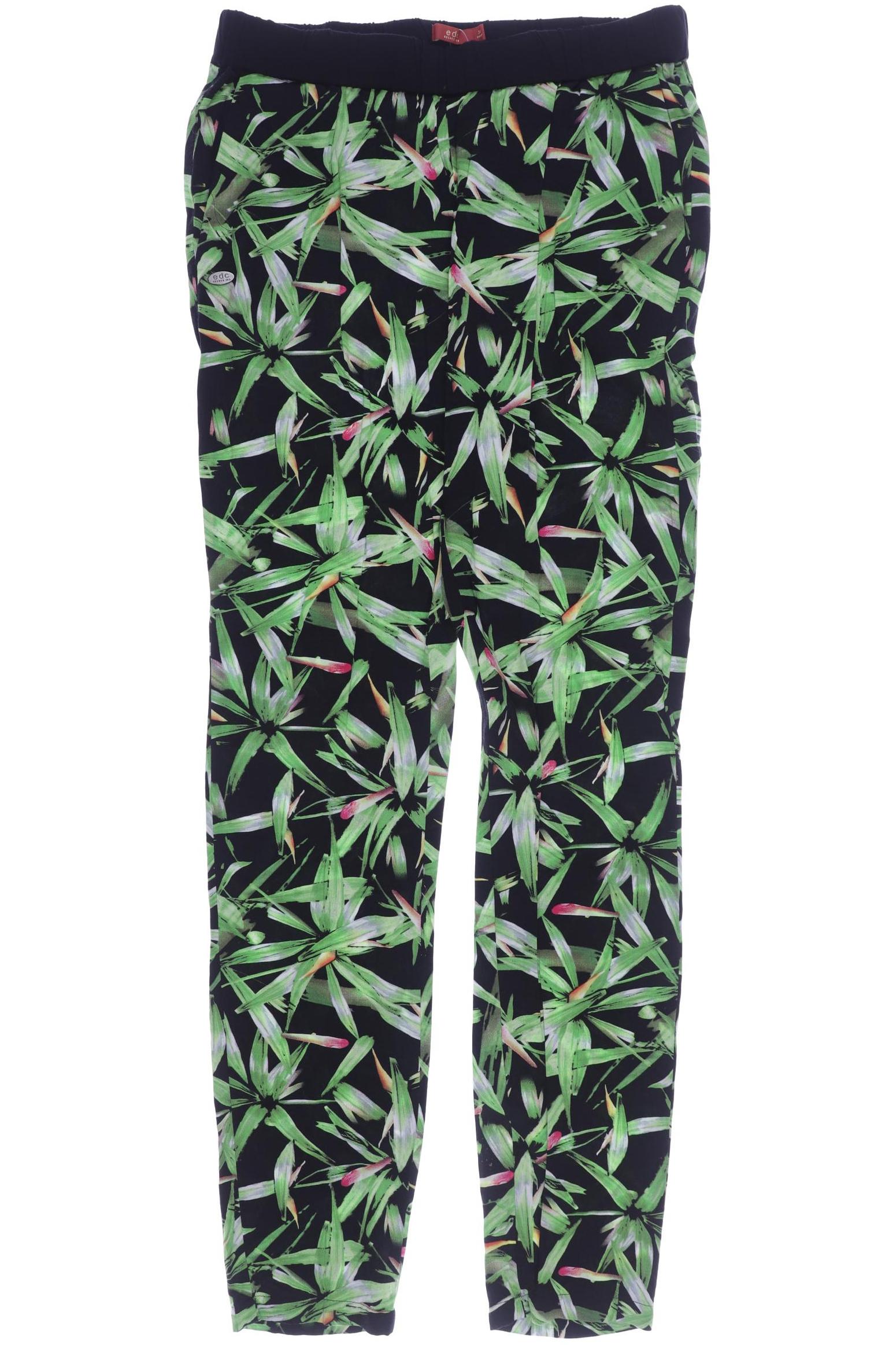 

edc by Esprit Damen Stoffhose, grün