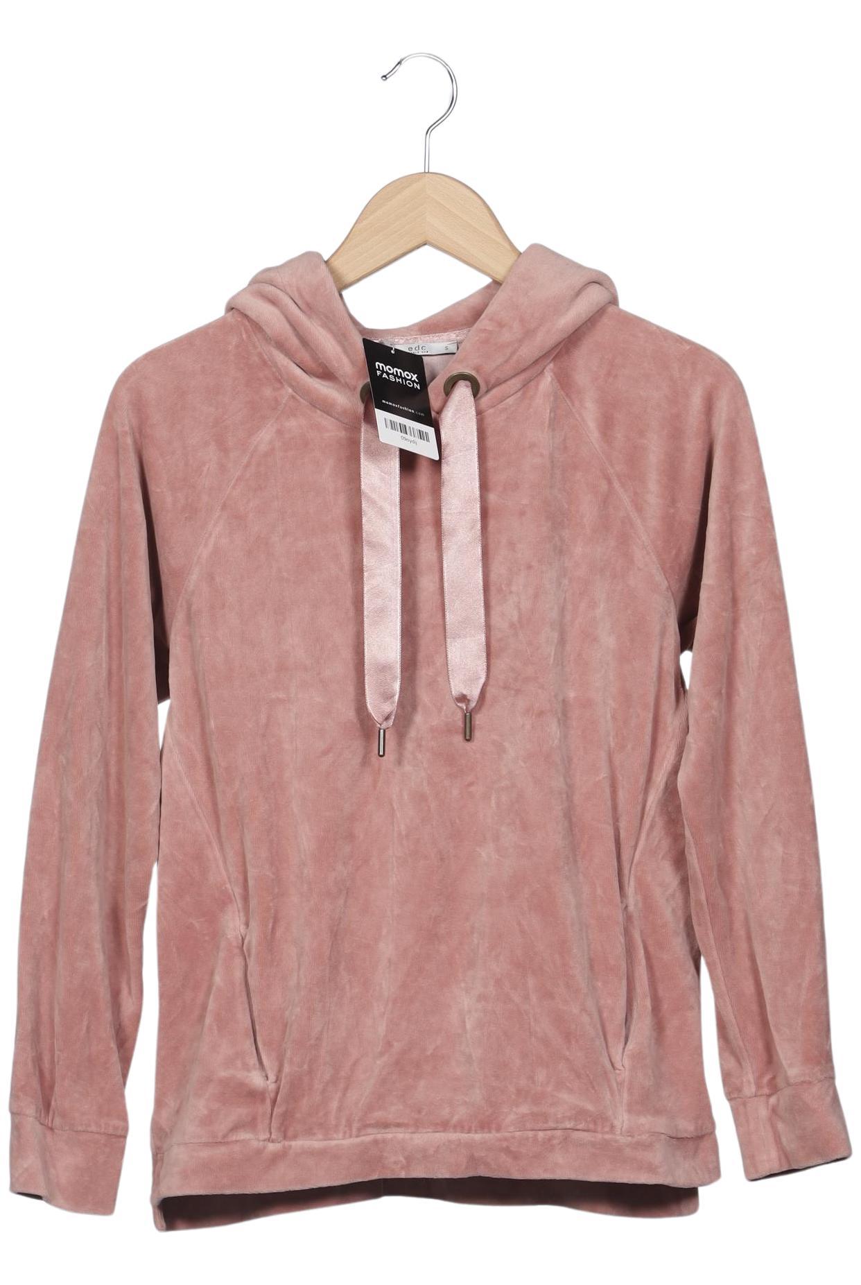 

edc by Esprit Damen Kapuzenpullover, pink, Gr. 36