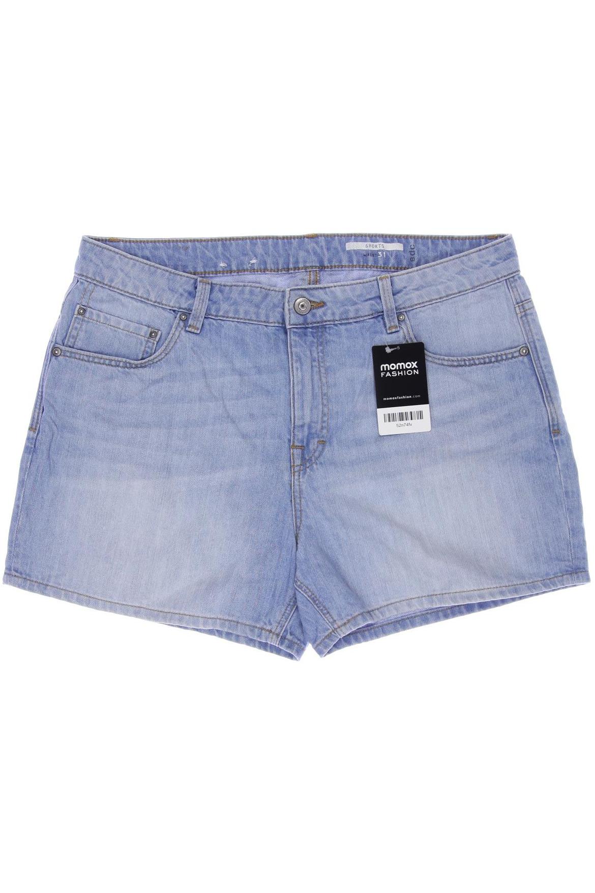 

edc by Esprit Damen Shorts, blau, Gr. 31