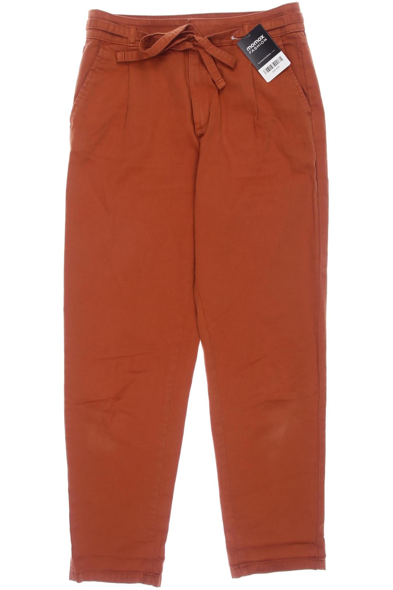 

edc by Esprit Damen Stoffhose, orange, Gr. 36