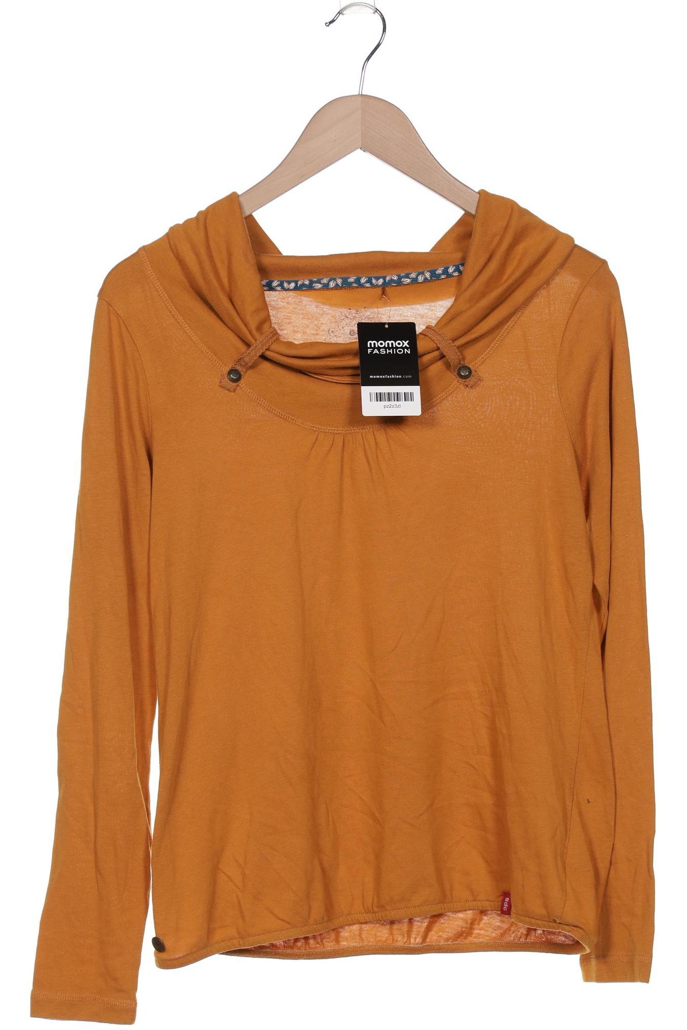 

edc by Esprit Damen Langarmshirt, orange, Gr. 42