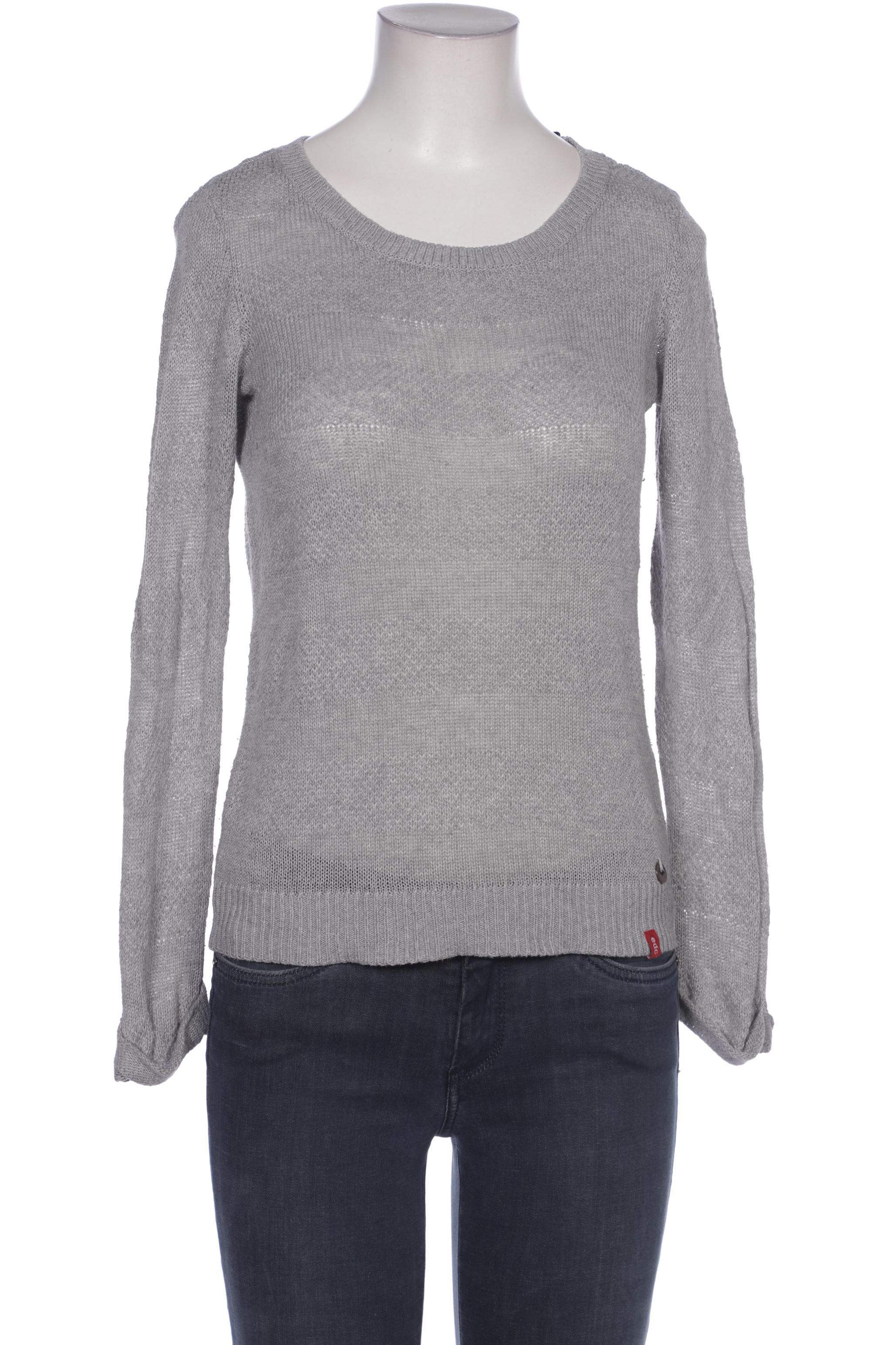 

edc by Esprit Damen Pullover, grau, Gr. 36