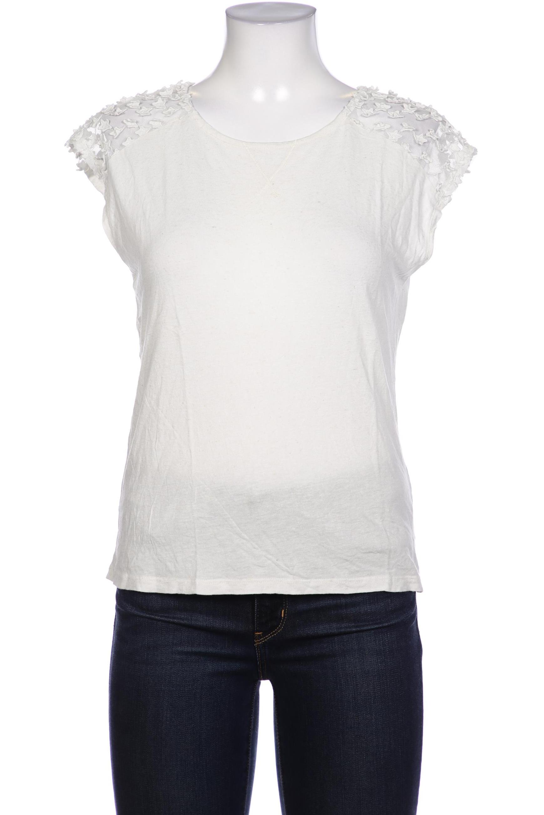 

edc by Esprit Damen T-Shirt, weiß, Gr. 38