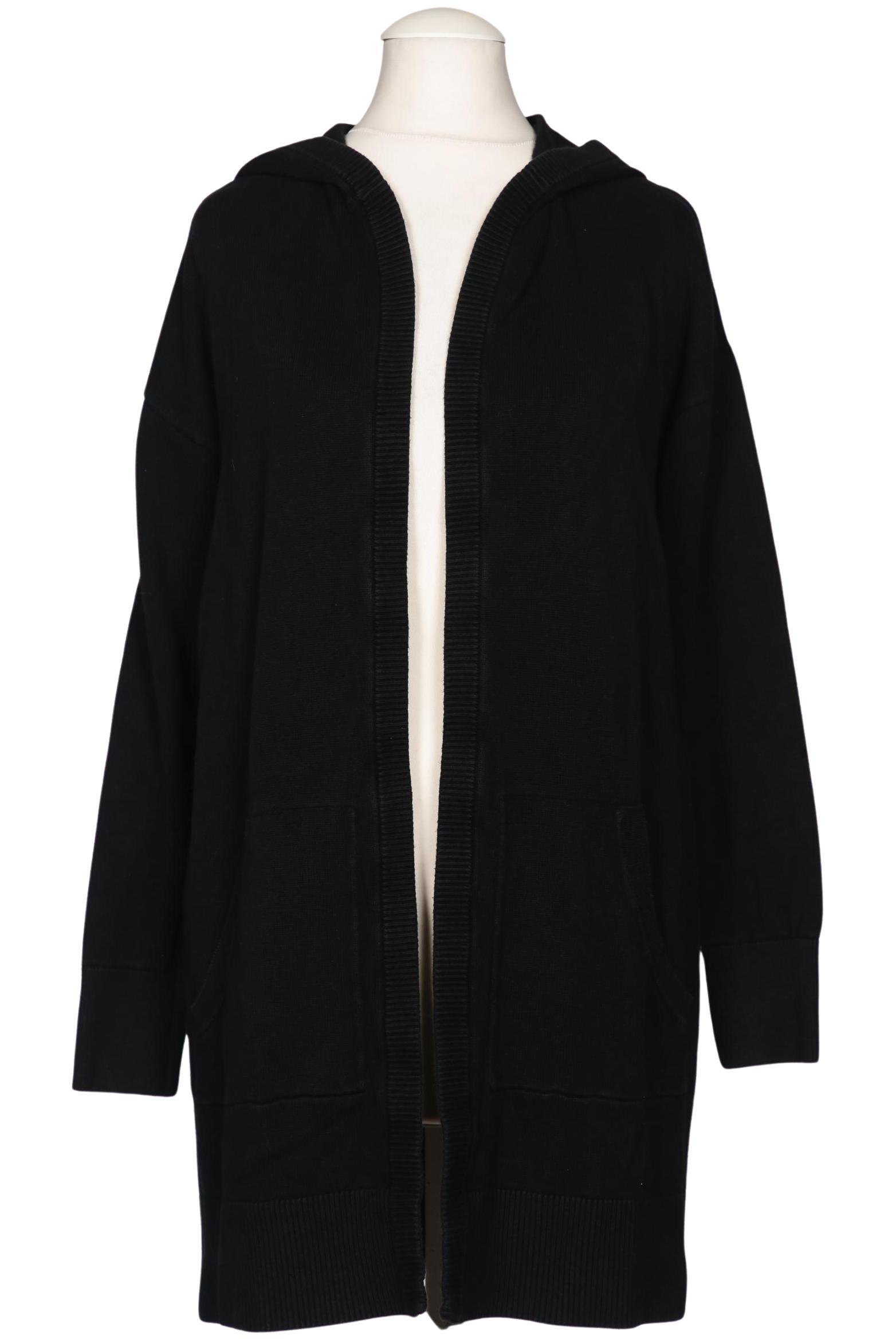 

edc by Esprit Damen Strickjacke, schwarz, Gr. 34