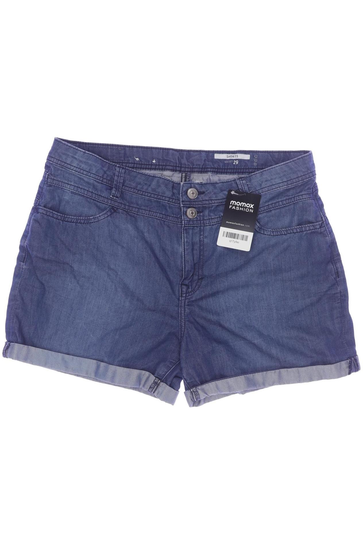 

edc by Esprit Damen Shorts, blau, Gr. 29