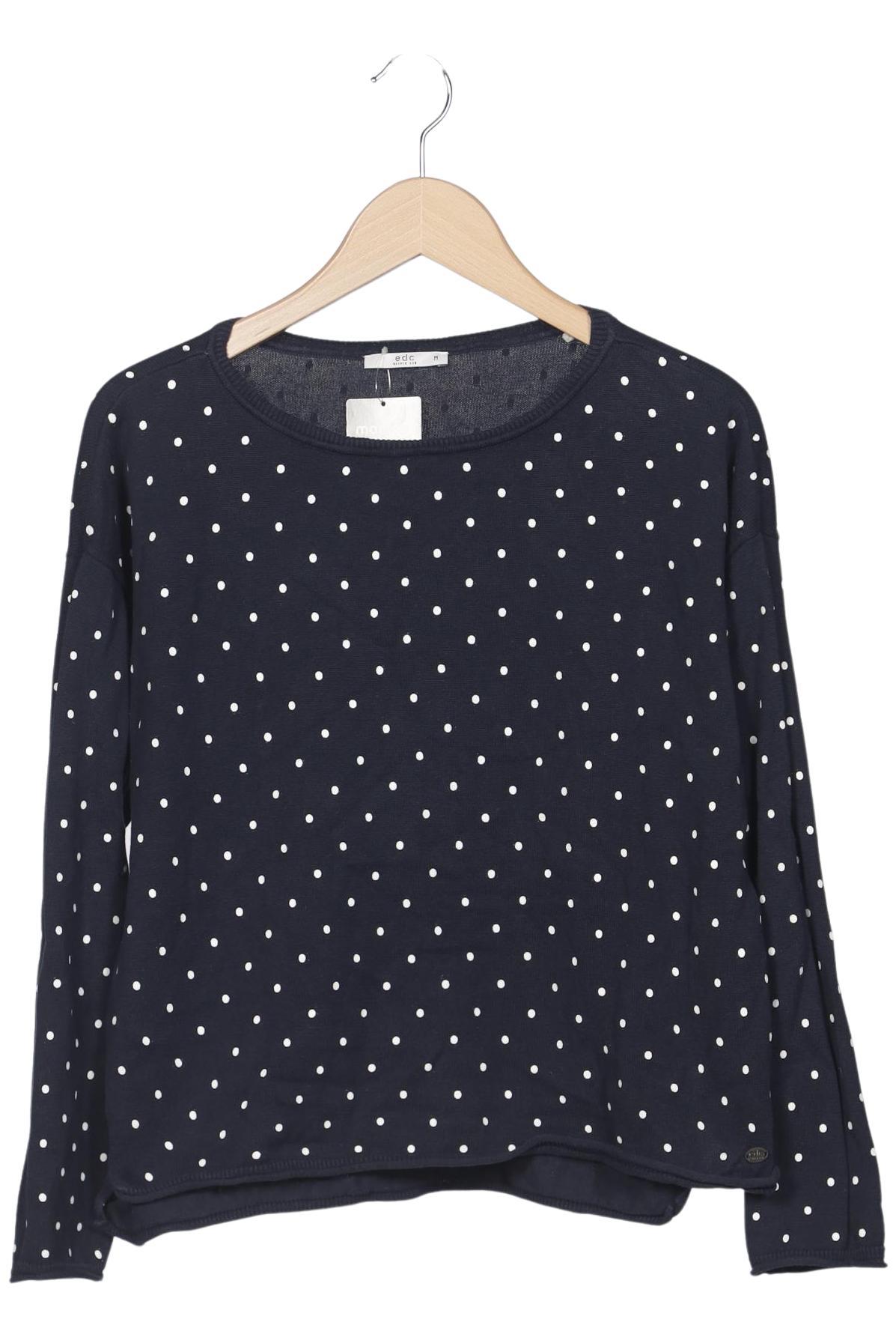 

edc by Esprit Damen Pullover, marineblau, Gr. 38