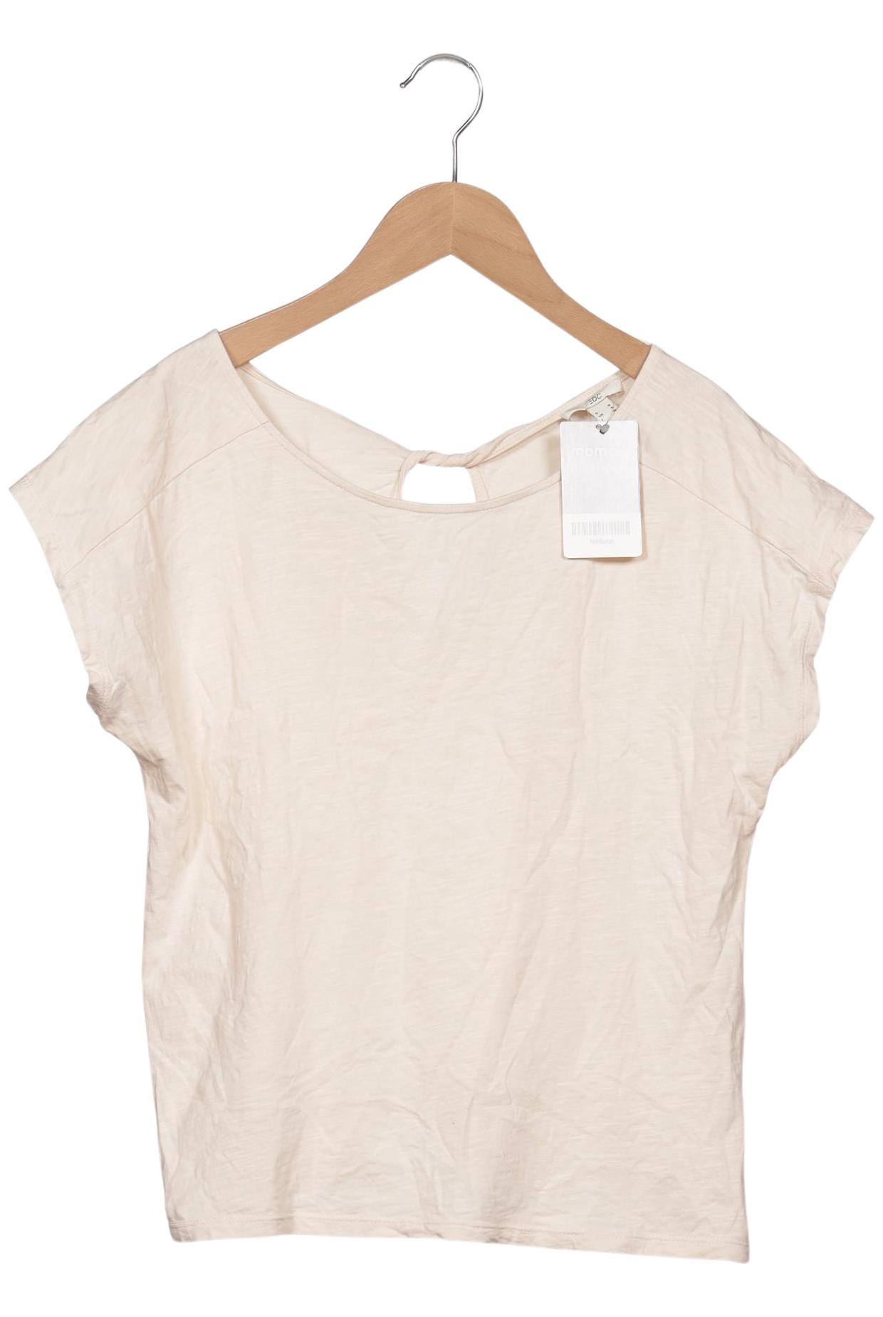 

edc by Esprit Damen T-Shirt, beige, Gr. 36