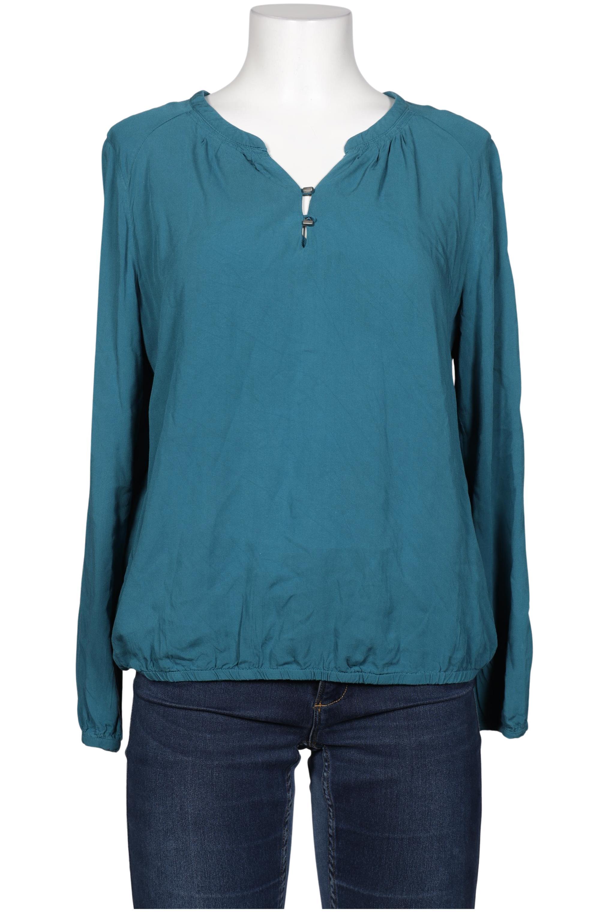 

edc by Esprit Damen Bluse, türkis, Gr. 42