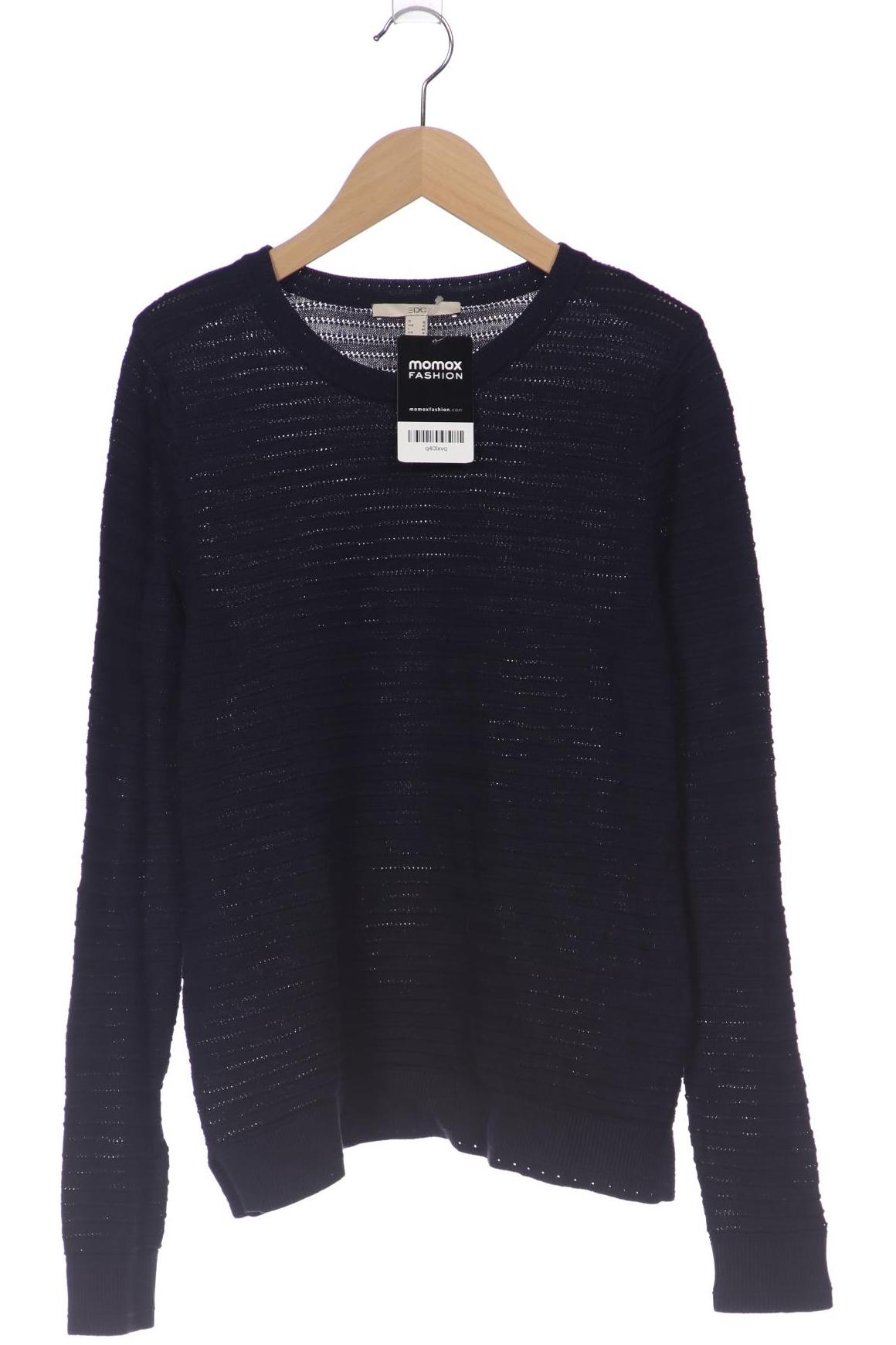 

edc by Esprit Damen Pullover, marineblau, Gr. 36