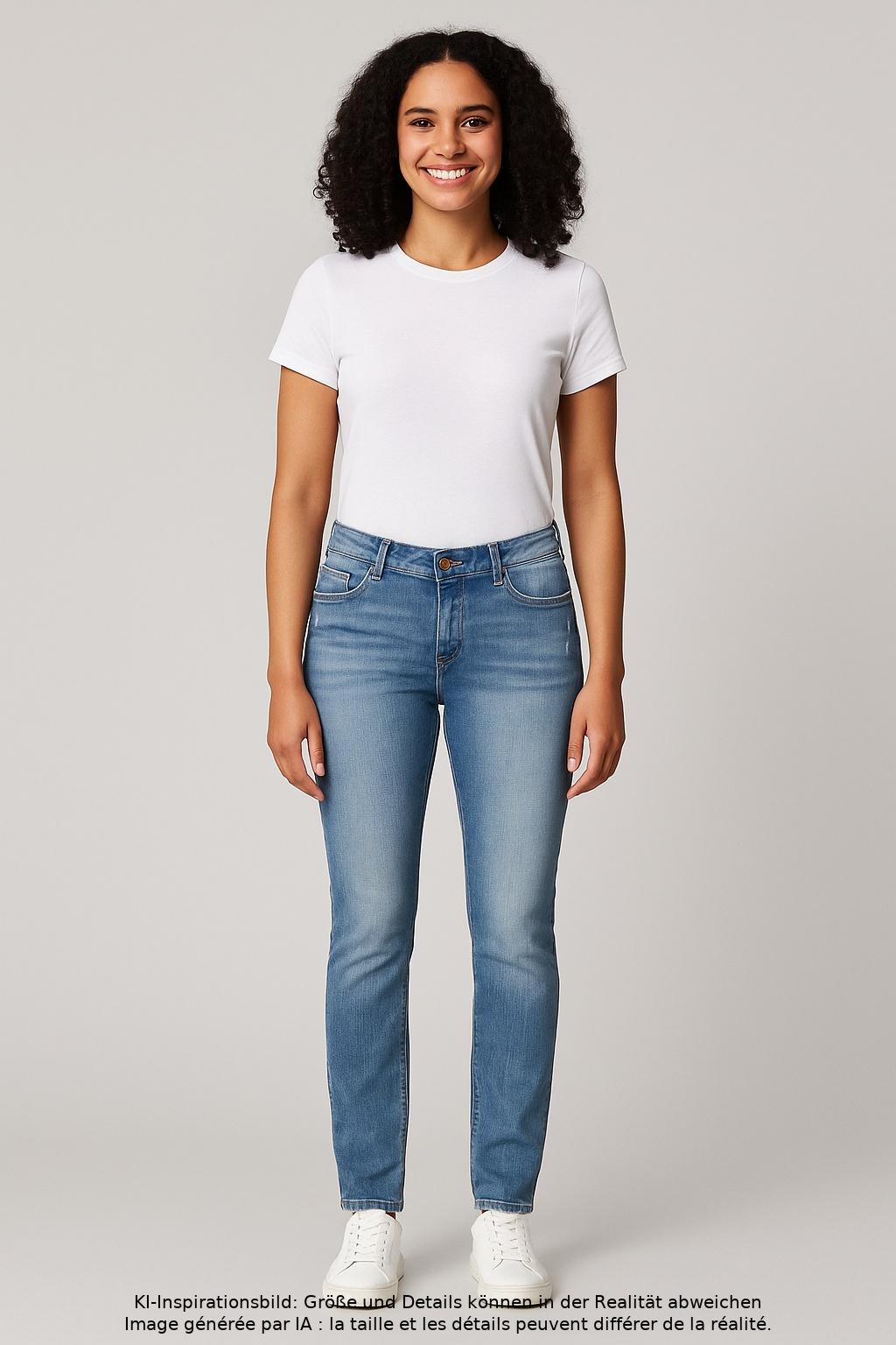 

edc by Esprit Damen Jeans, hellblau, Gr. 28