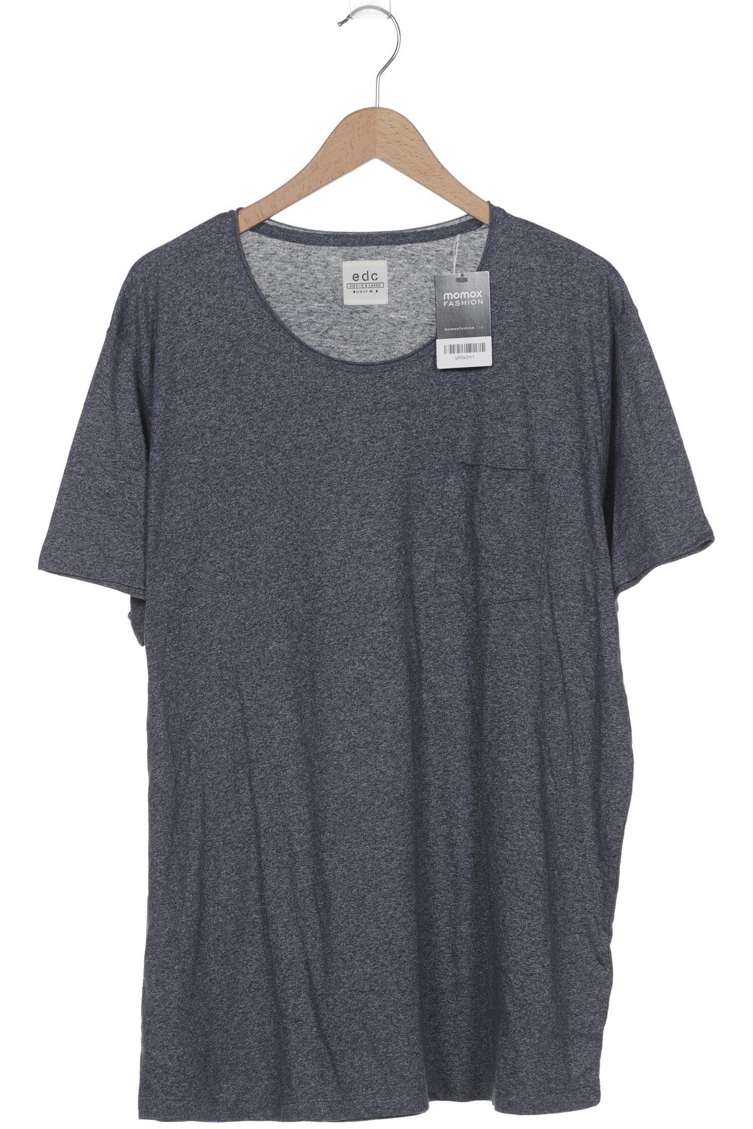 

edc by Esprit Herren T-Shirt, marineblau, Gr. 56