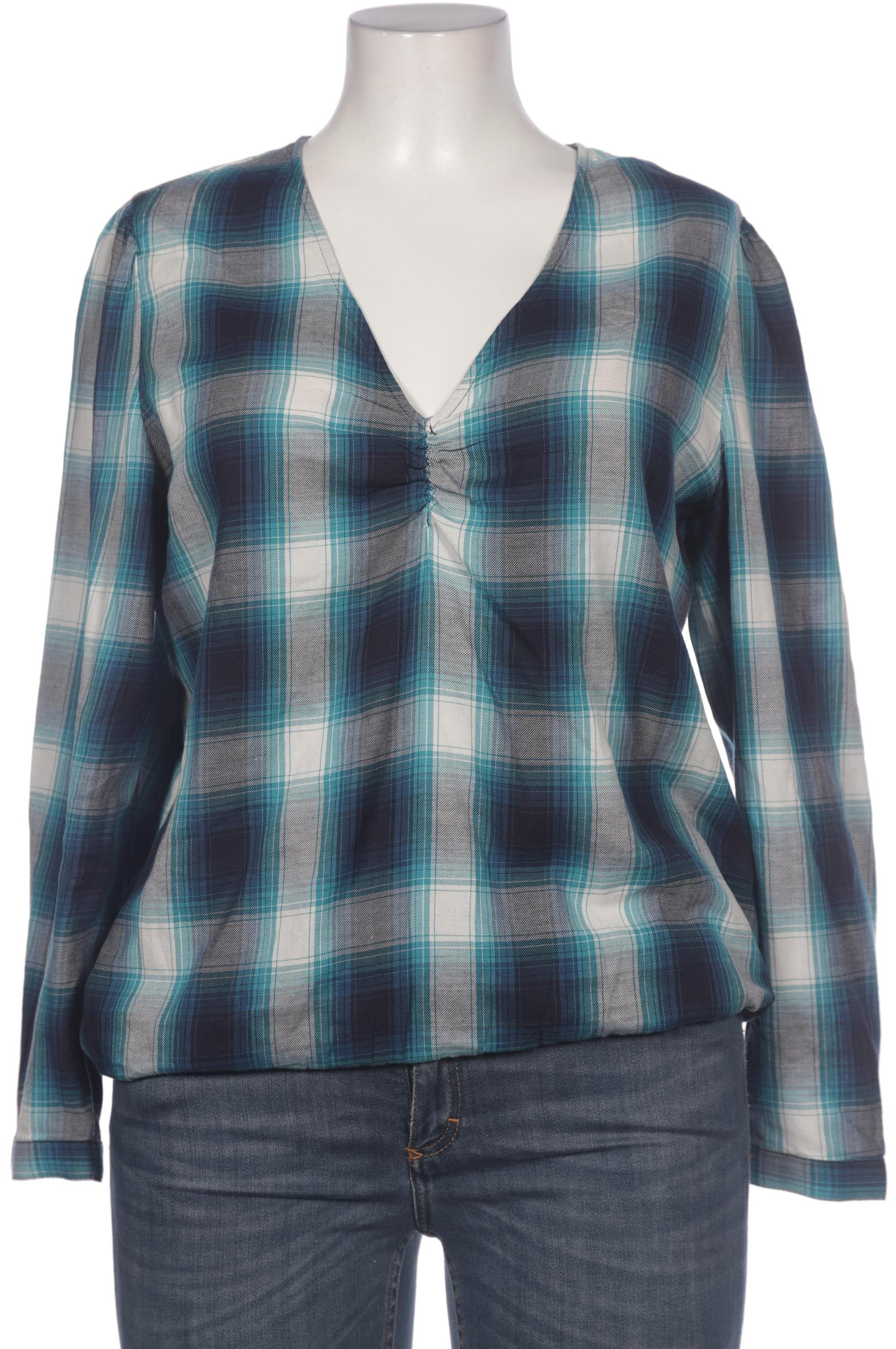 

edc by Esprit Damen Bluse, marineblau, Gr. 44