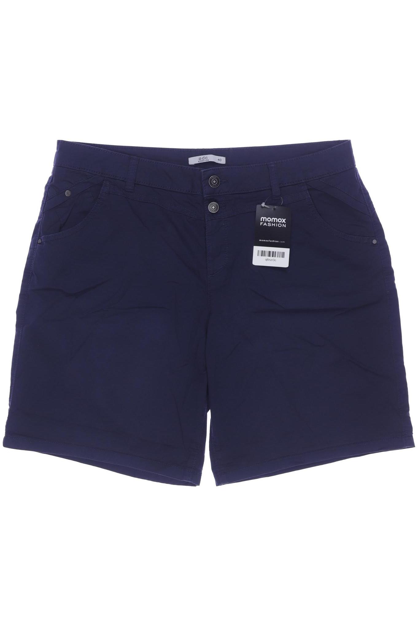 

edc by Esprit Damen Shorts, marineblau, Gr. 40