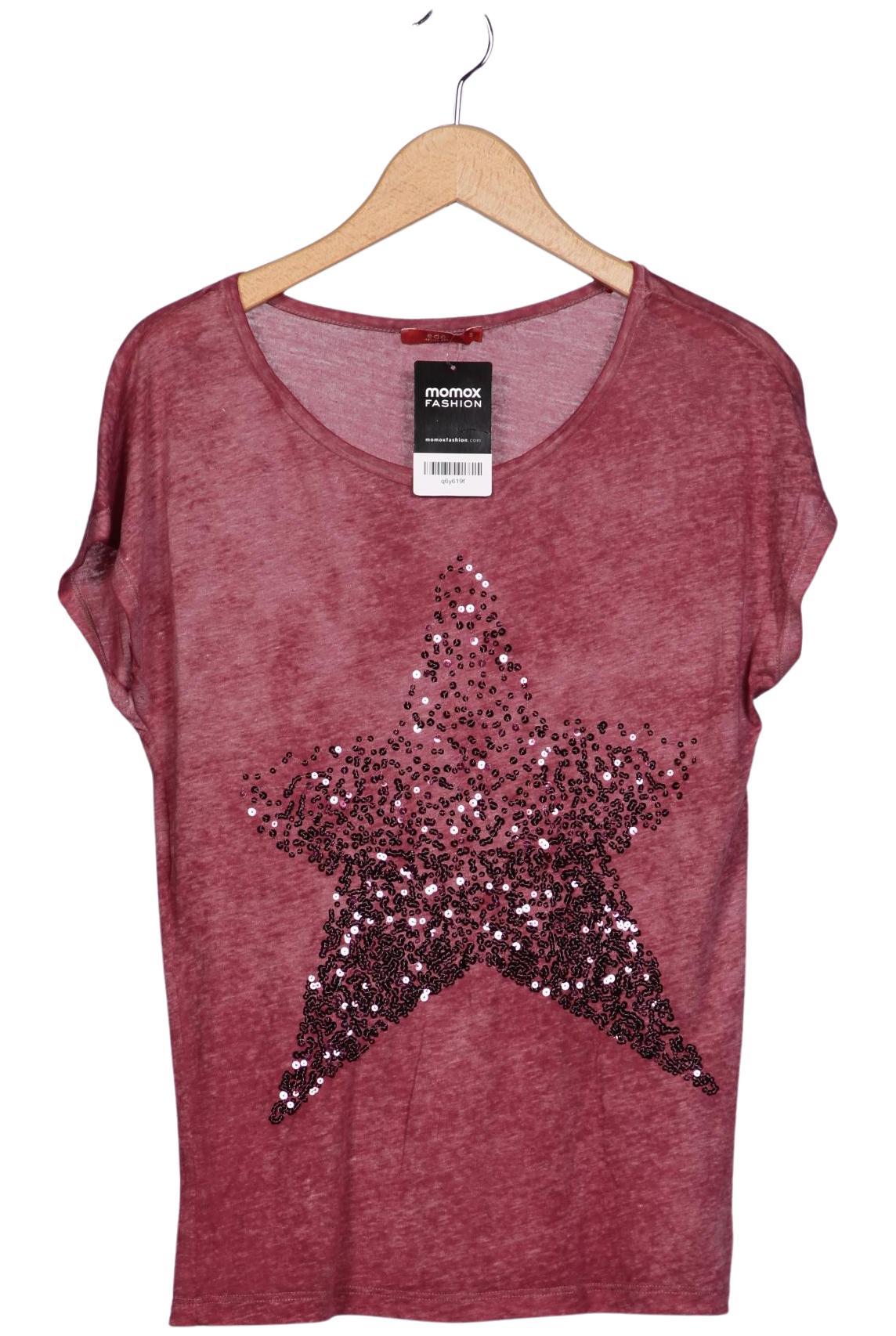 

edc by Esprit Damen T-Shirt, bordeaux, Gr. 36