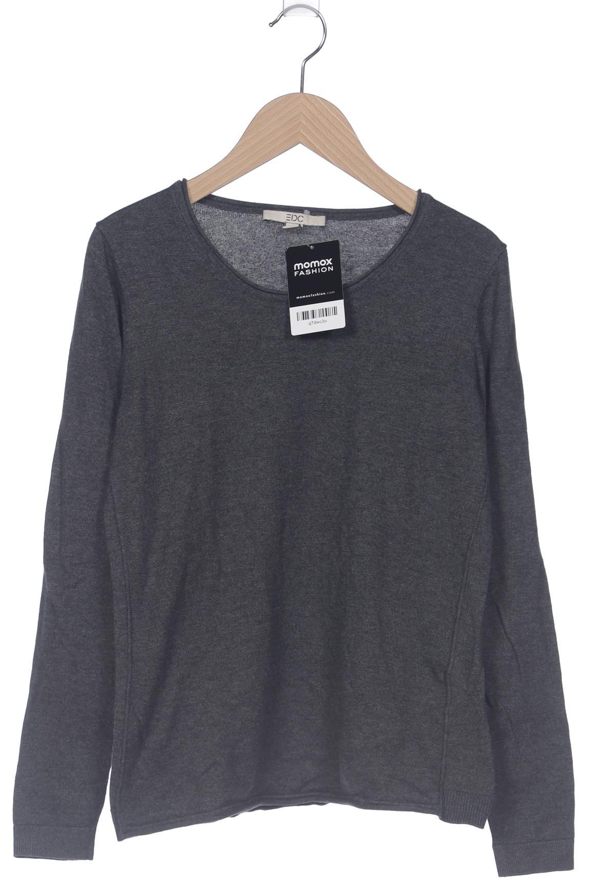 

edc by Esprit Damen Pullover, grau, Gr. 36