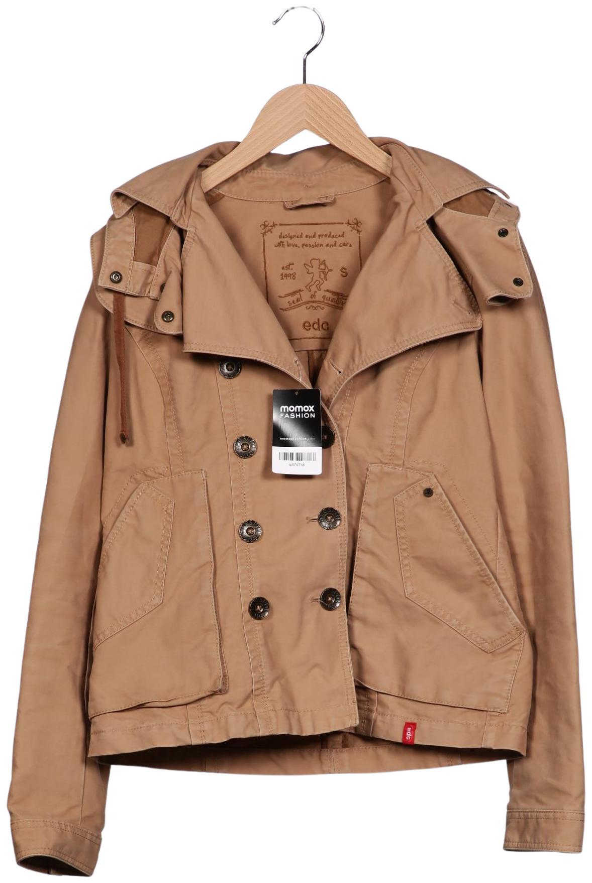 

edc by Esprit Damen Jacke, beige, Gr. 36