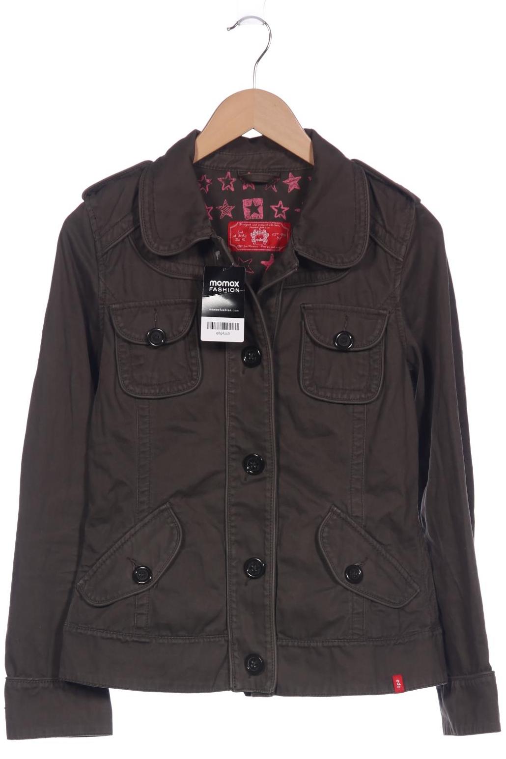 

edc by Esprit Damen Jacke, braun, Gr. 38