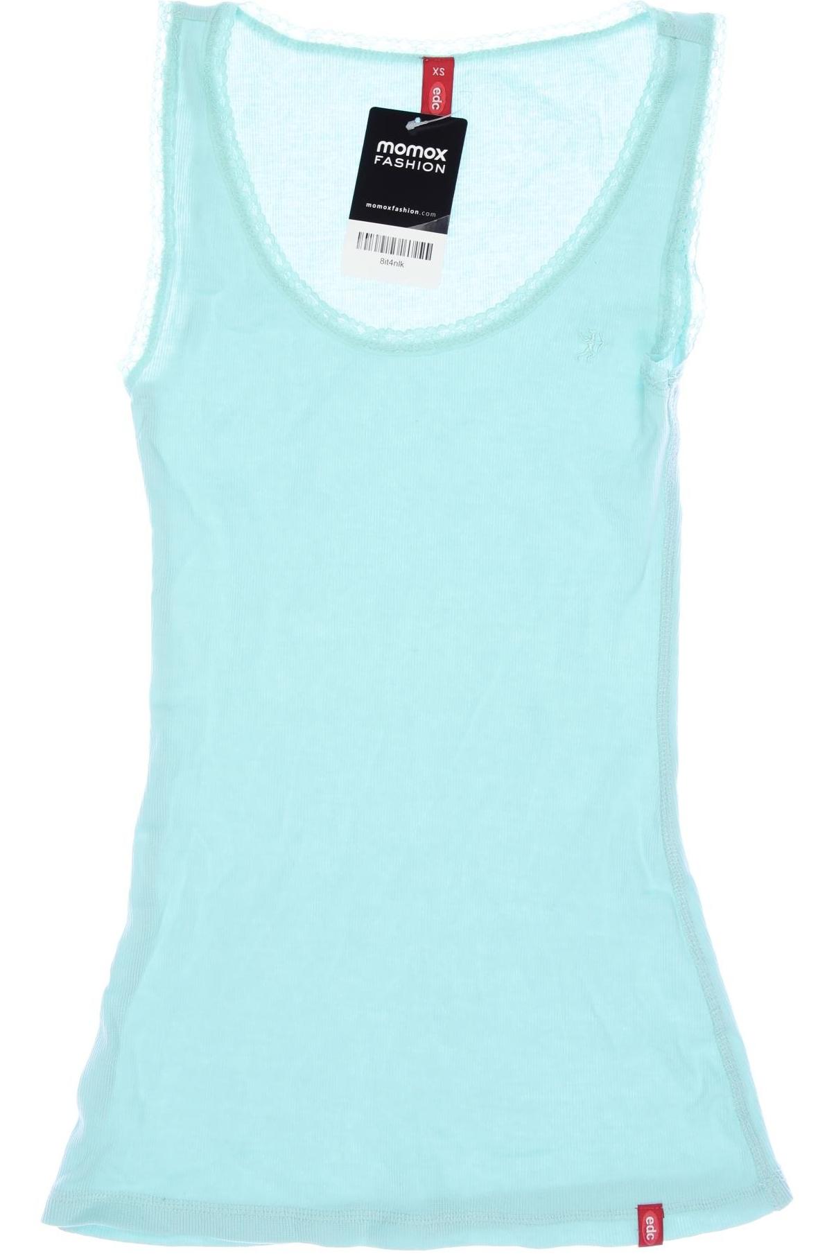 

edc by Esprit Damen Top, hellblau, Gr. 34