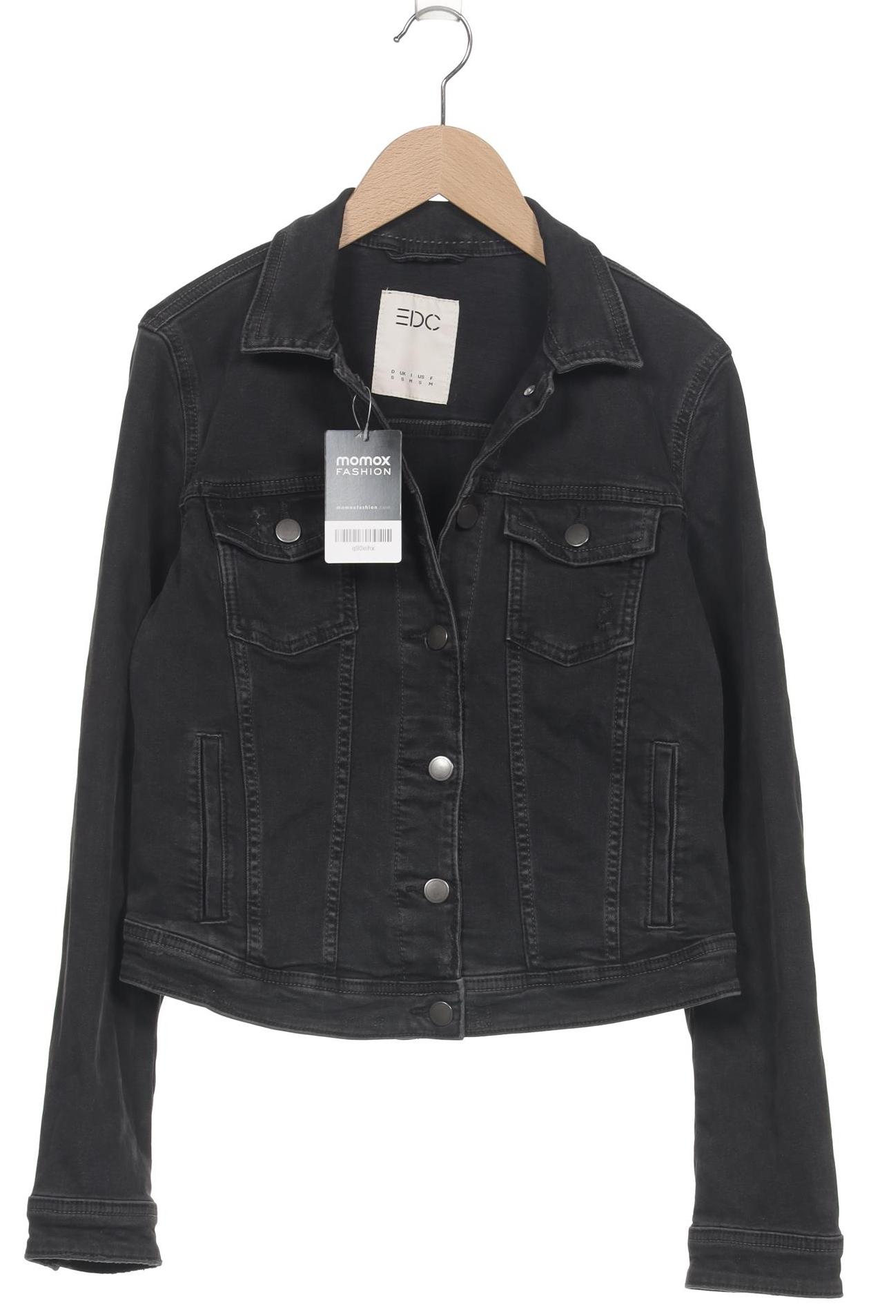 

edc by Esprit Damen Jacke, schwarz, Gr. 36