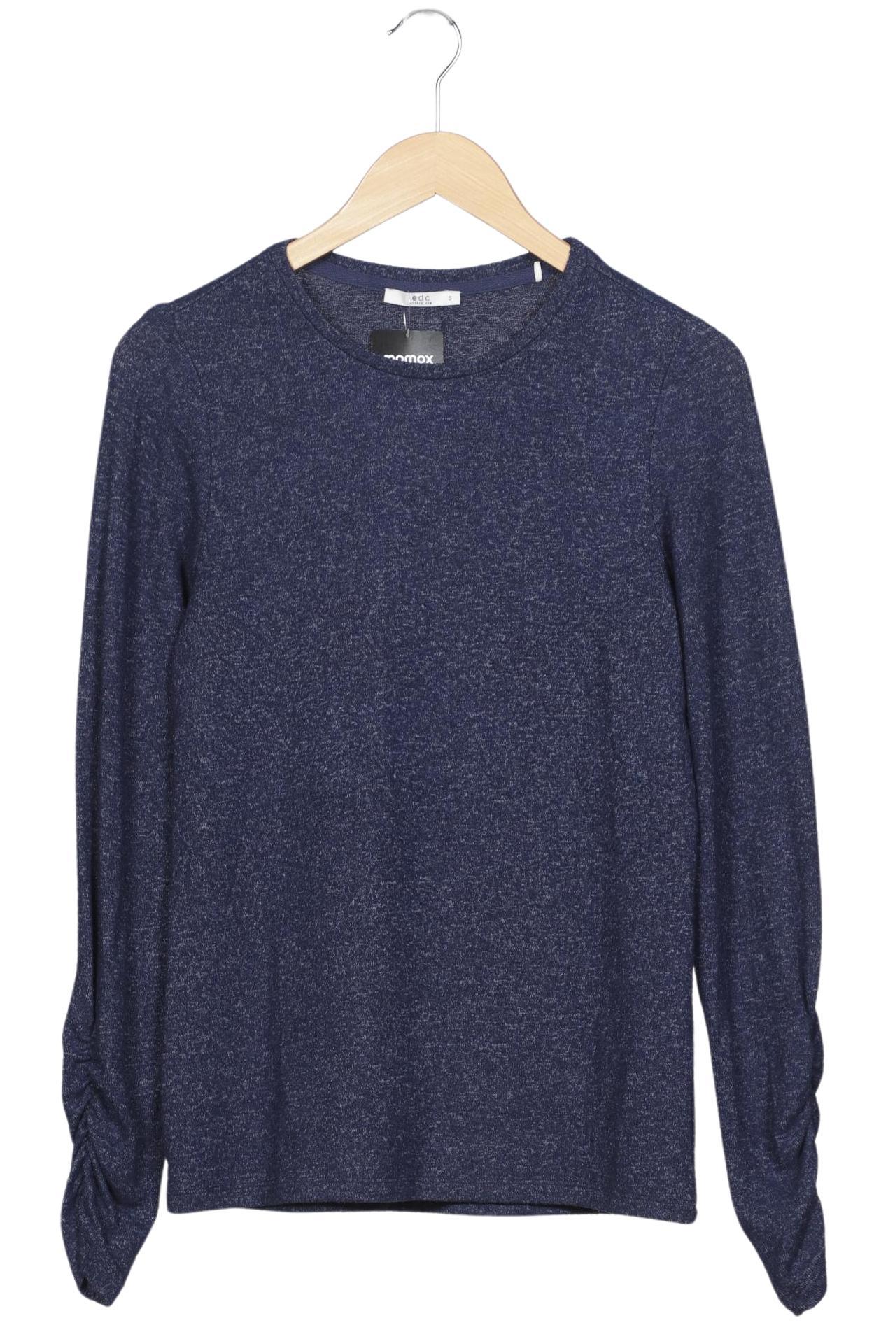 

edc by Esprit Damen Pullover, marineblau, Gr. 36