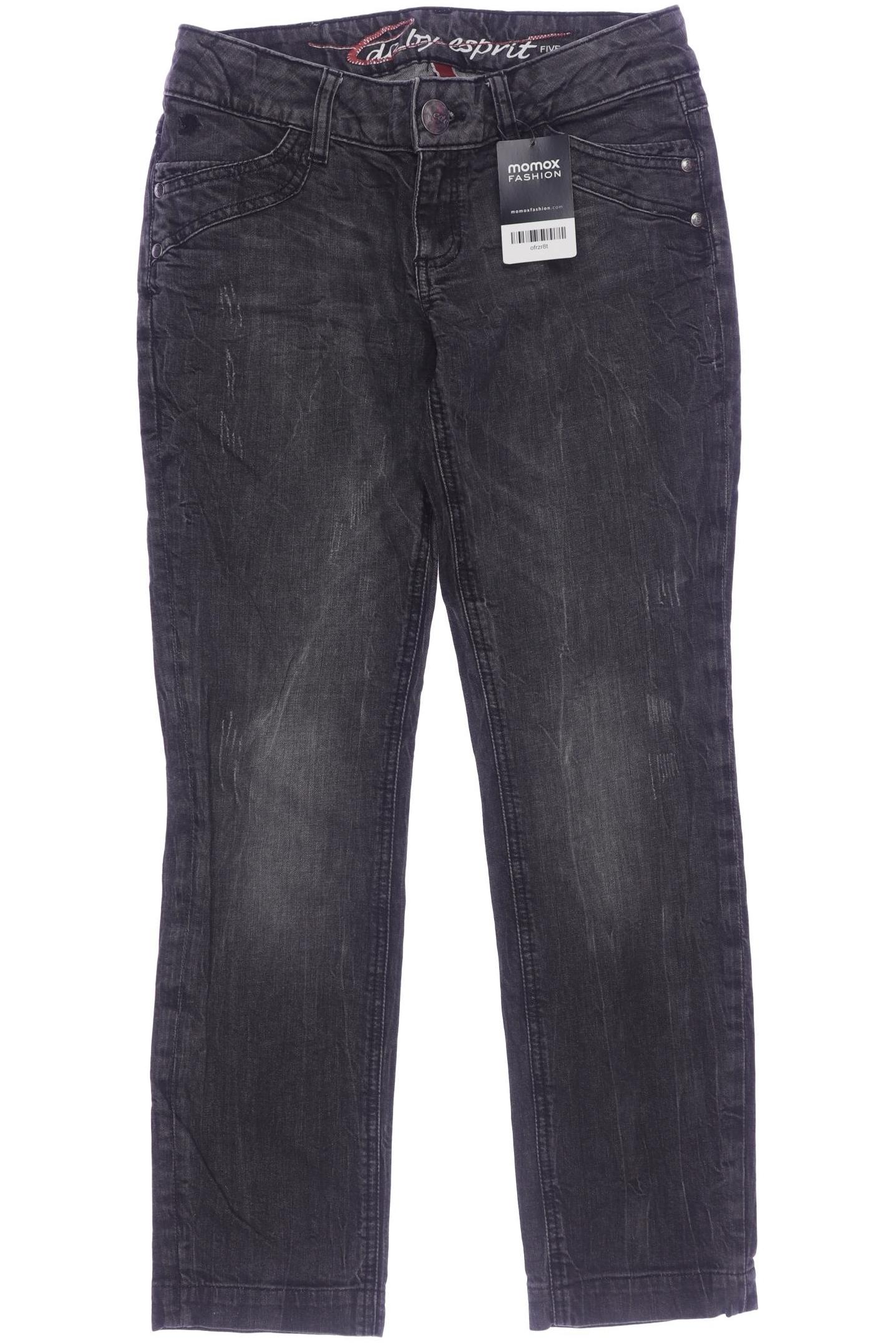 

edc by Esprit Damen Jeans, grau, Gr. 28