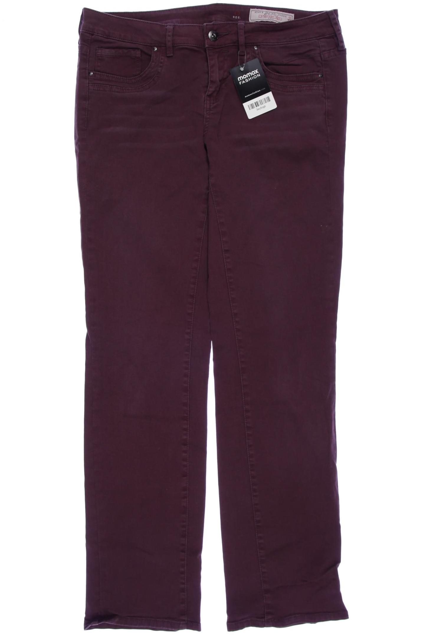 

edc by Esprit Damen Jeans, bordeaux, Gr. 40