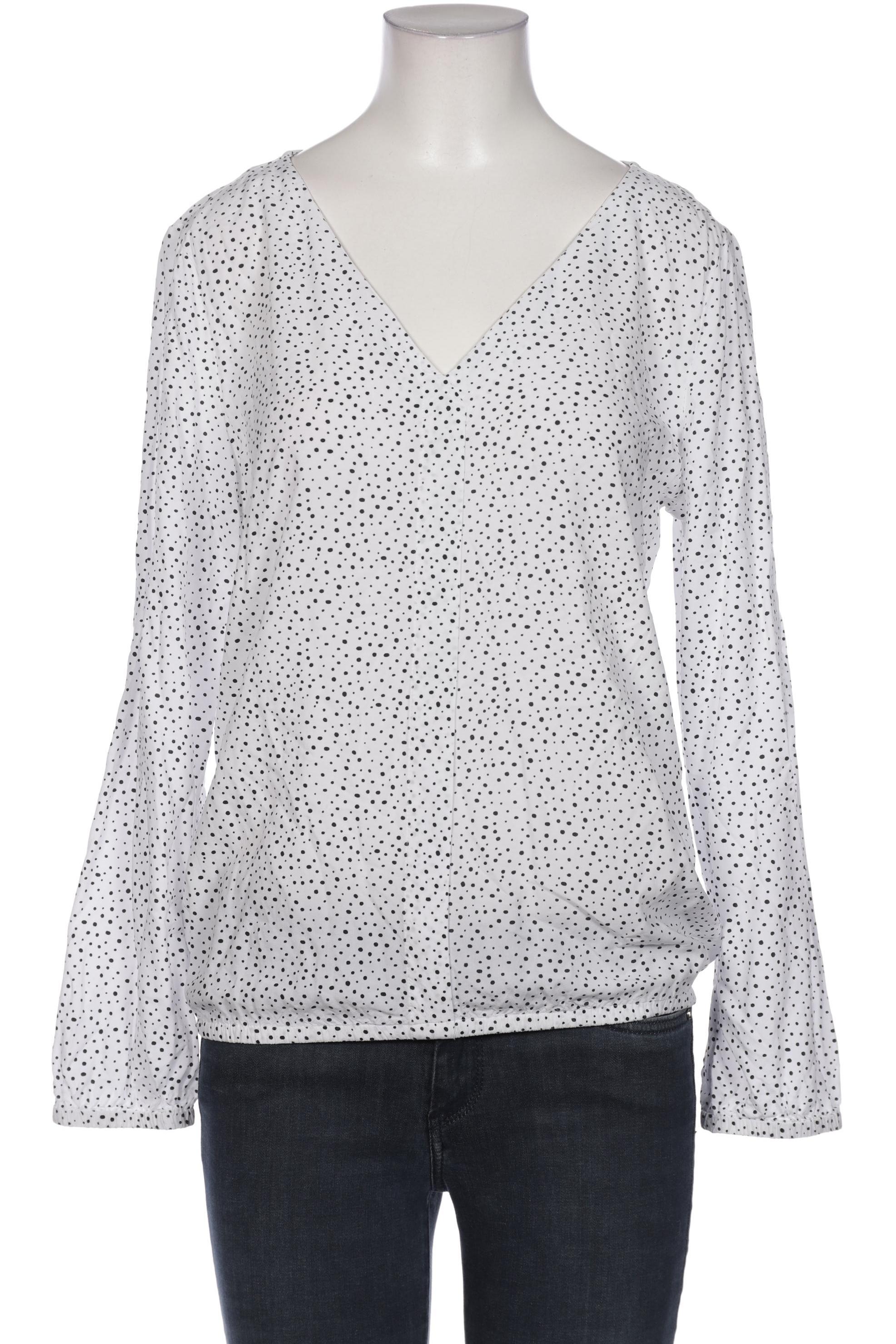

edc by Esprit Damen Bluse, weiß, Gr. 38