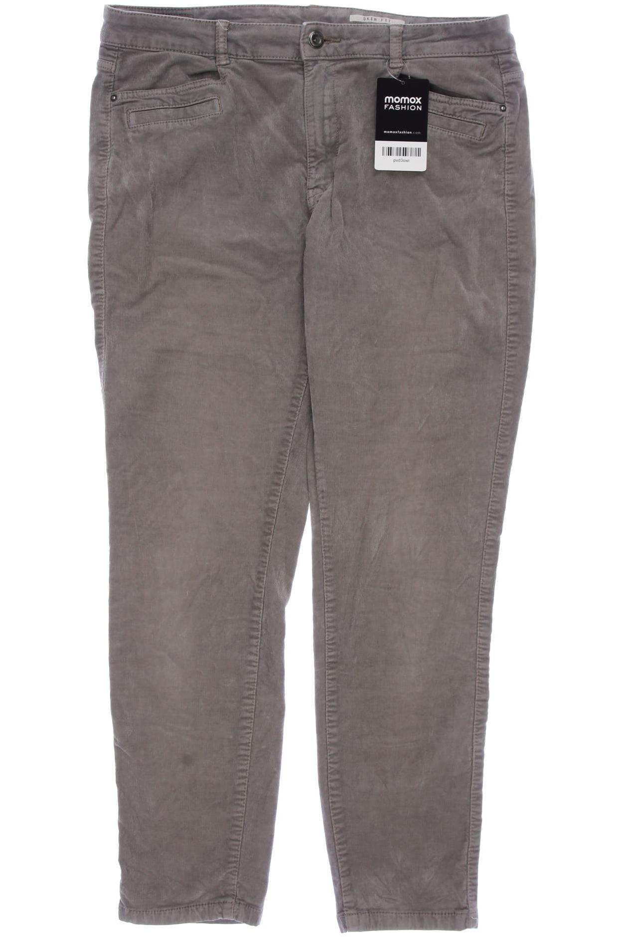 

edc by Esprit Damen Stoffhose, grau, Gr. 40