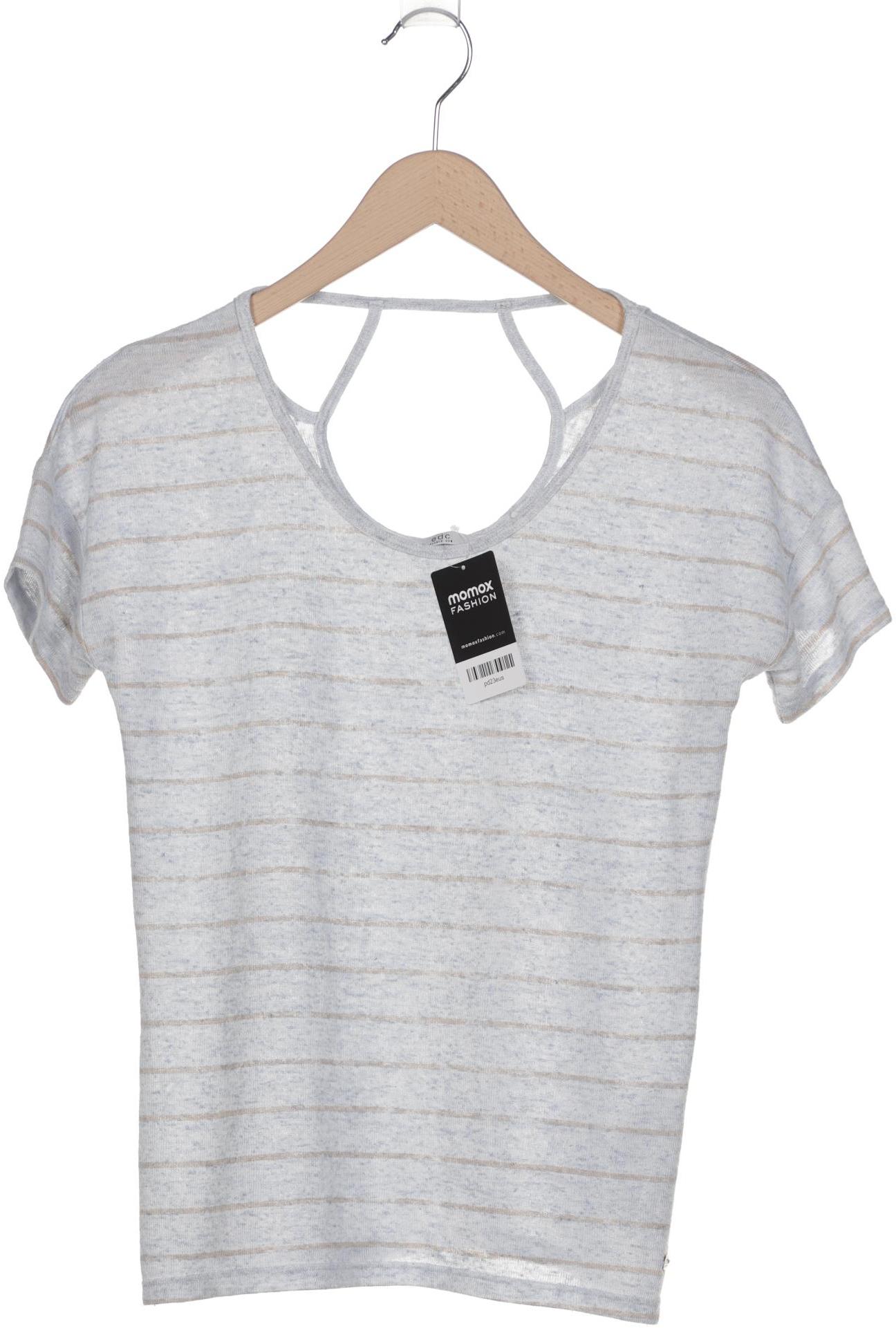 

edc by Esprit Damen T-Shirt, hellblau, Gr. 34