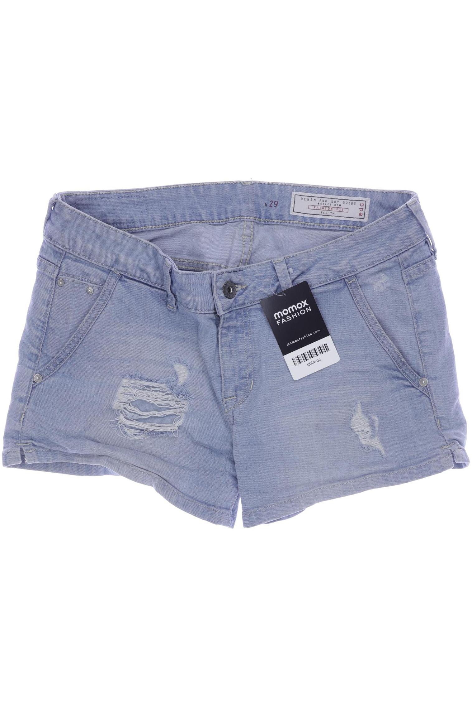 

edc by Esprit Damen Shorts, hellblau, Gr. 40