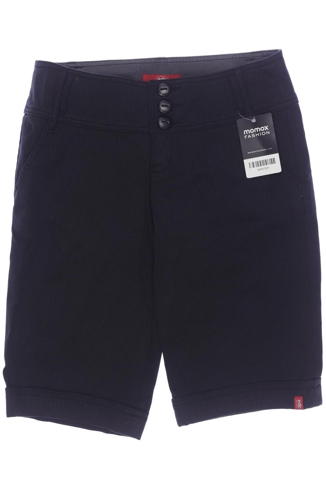 

edc by Esprit Damen Shorts, schwarz, Gr. 34