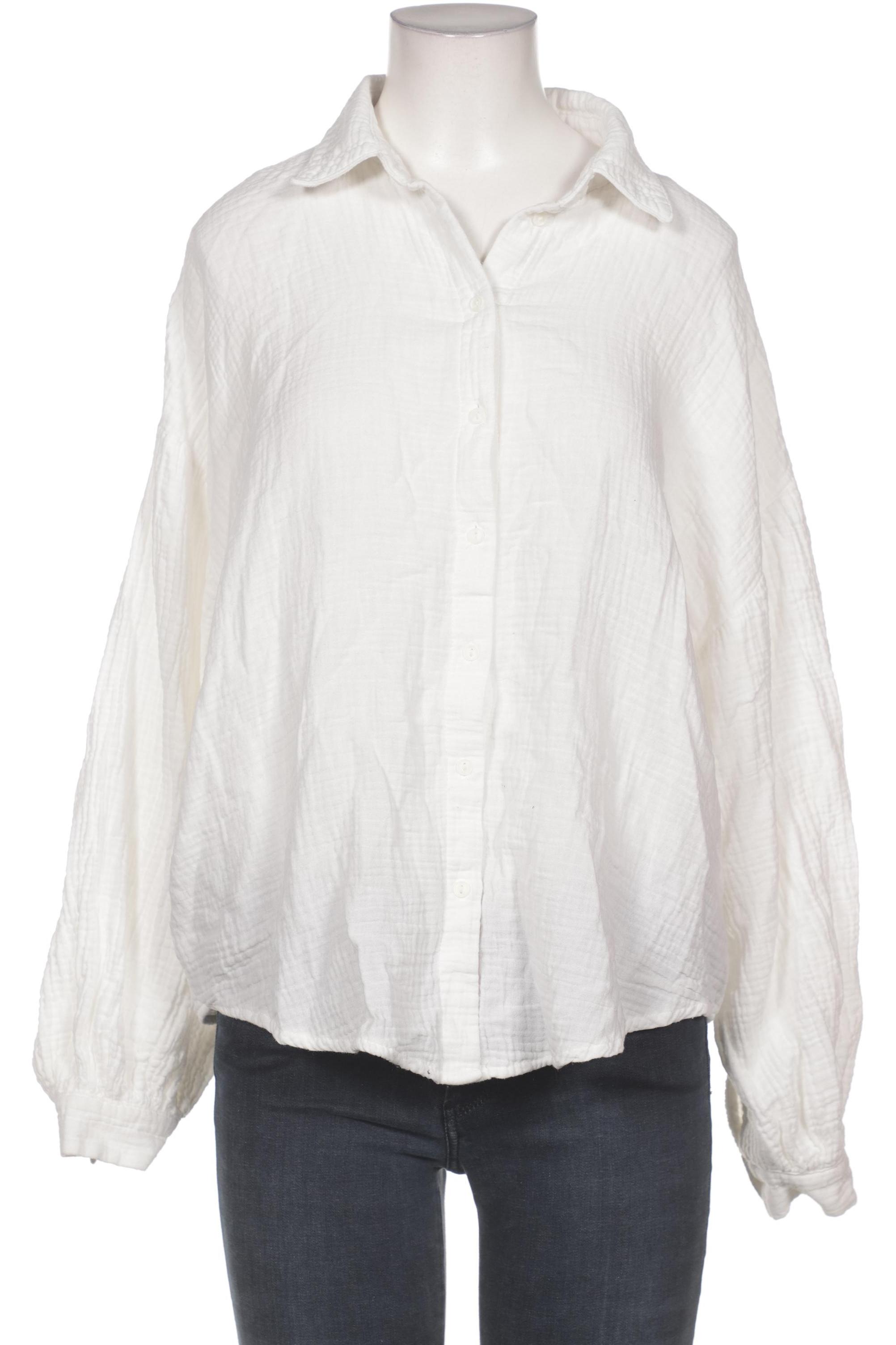 

edc by Esprit Damen Bluse, weiß, Gr. 36