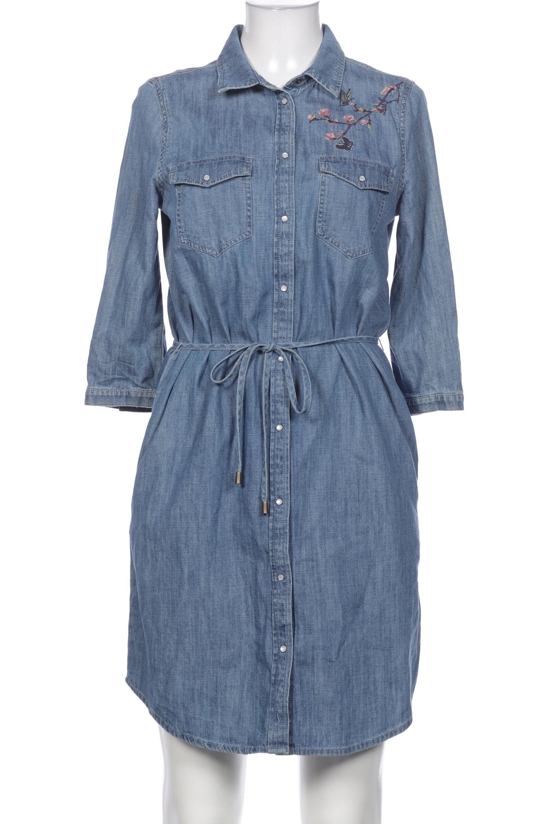 

edc by Esprit Damen Kleid, blau, Gr. 38
